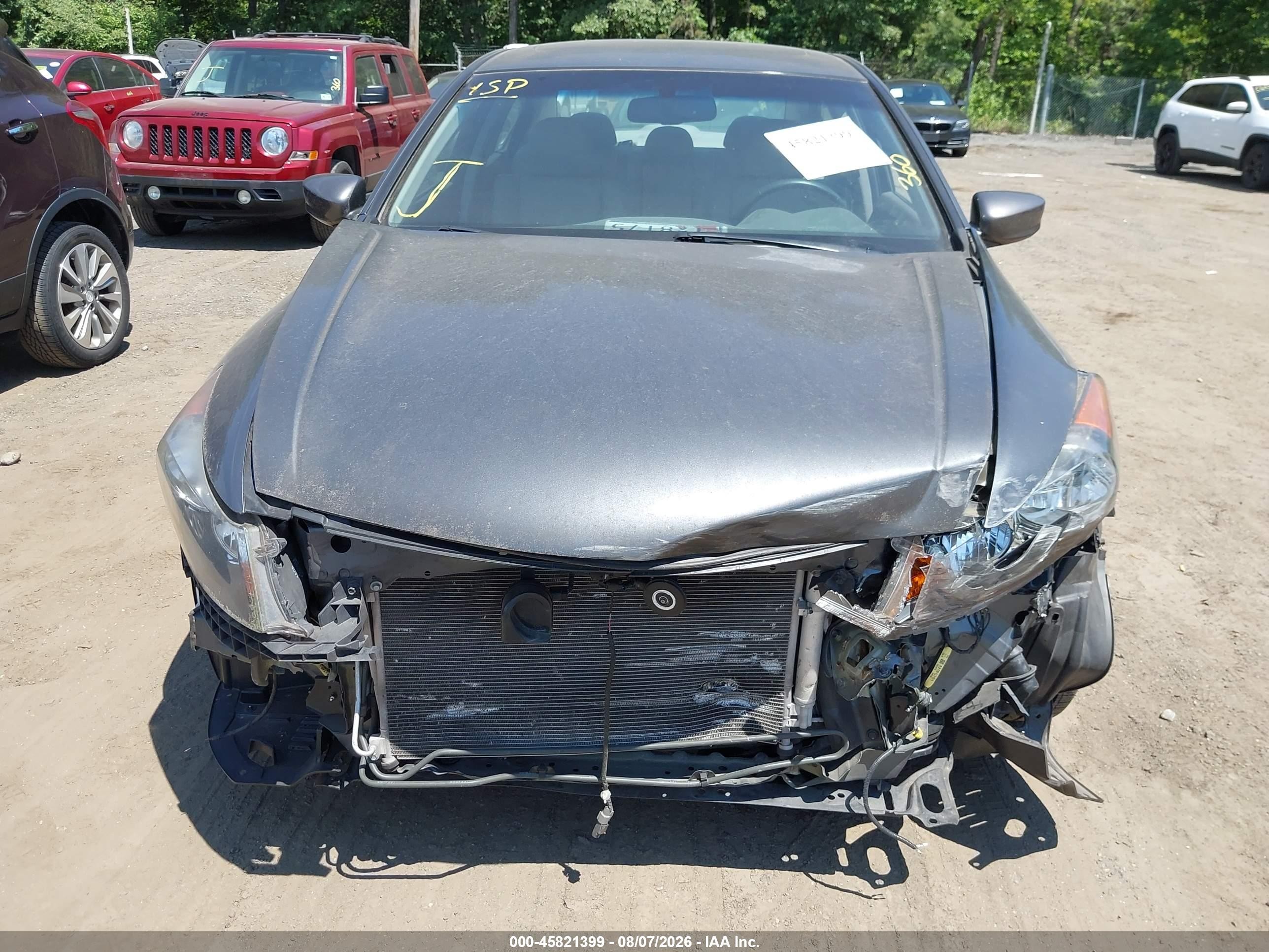 2010 Honda Accord 3.5 Ex-l Gray vin: 1HGCP3F83AA030453