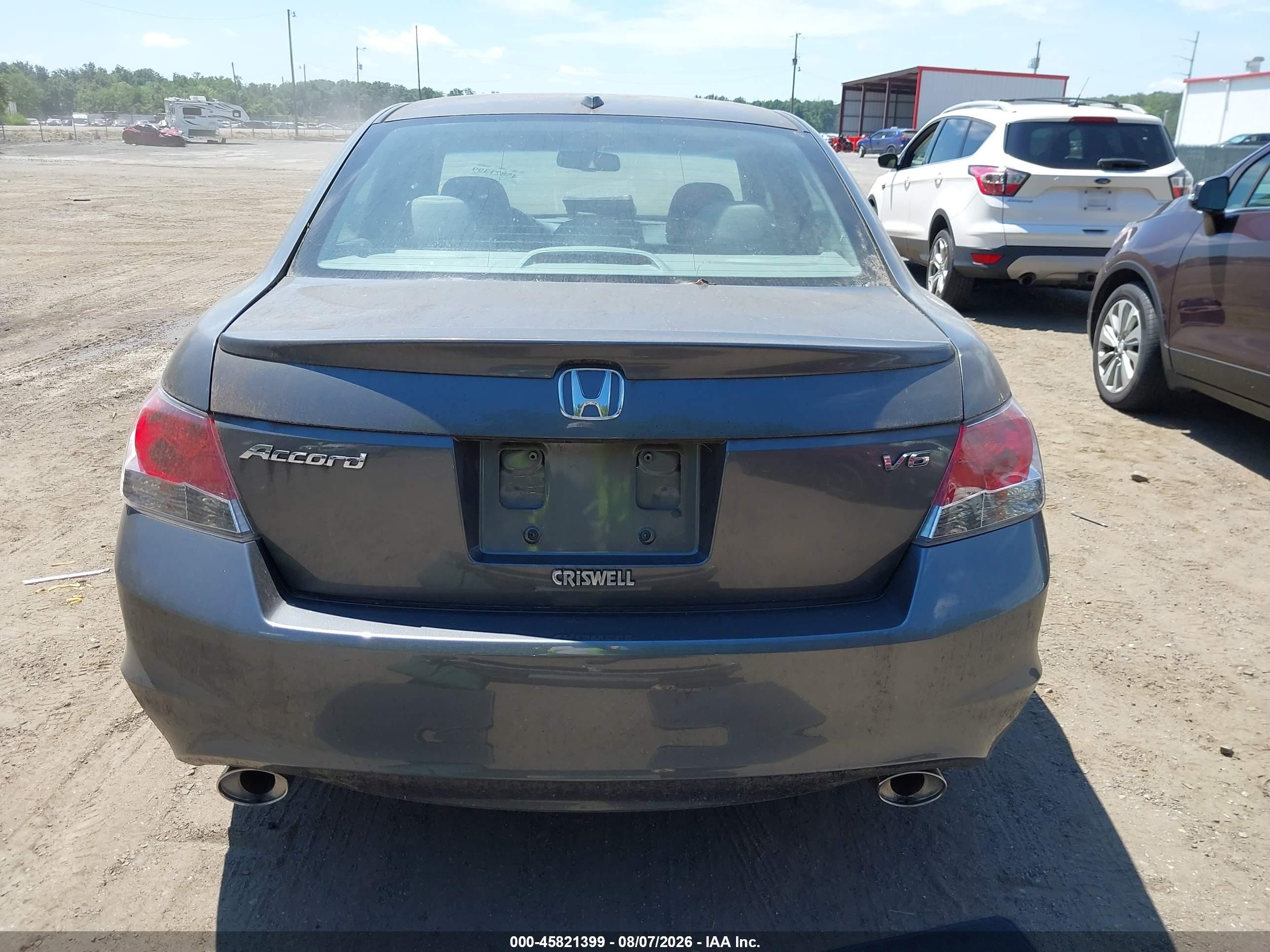 2010 Honda Accord 3.5 Ex-l Gray vin: 1HGCP3F83AA030453
