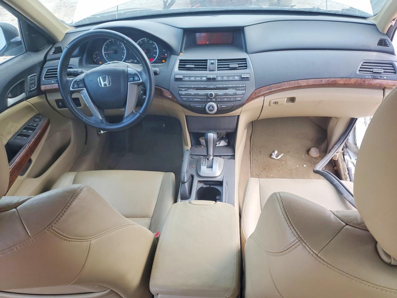2011 Honda Accord Exl White vin: 1HGCP3F83BA004016