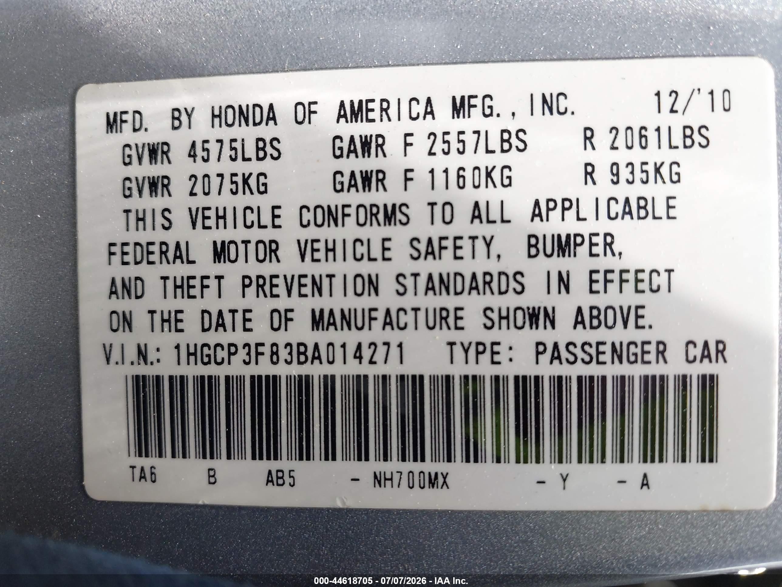 2011 Honda Accord 3.5 Ex-l Silver vin: 1HGCP3F83BA014271