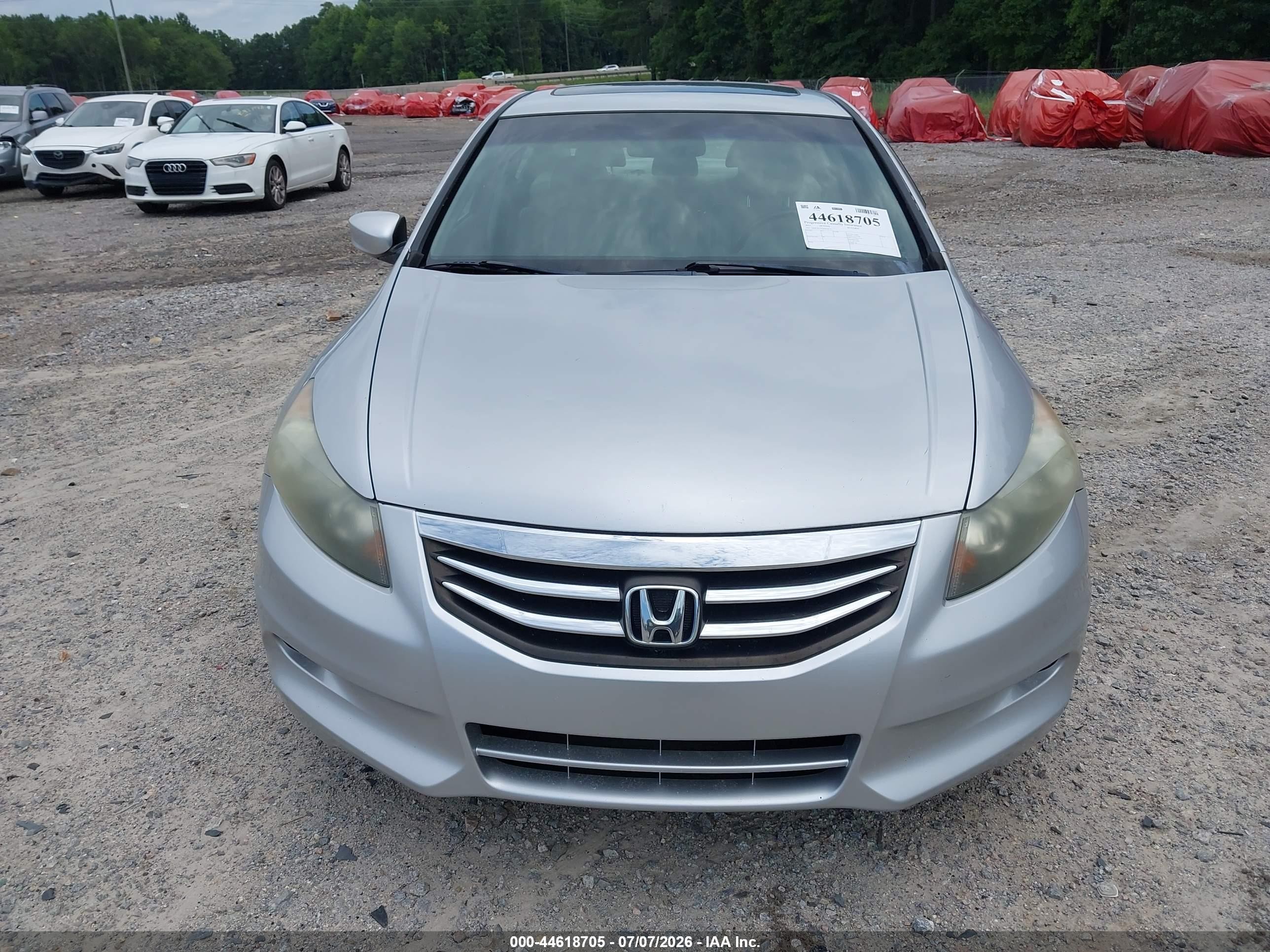 2011 Honda Accord 3.5 Ex-l Silver vin: 1HGCP3F83BA014271