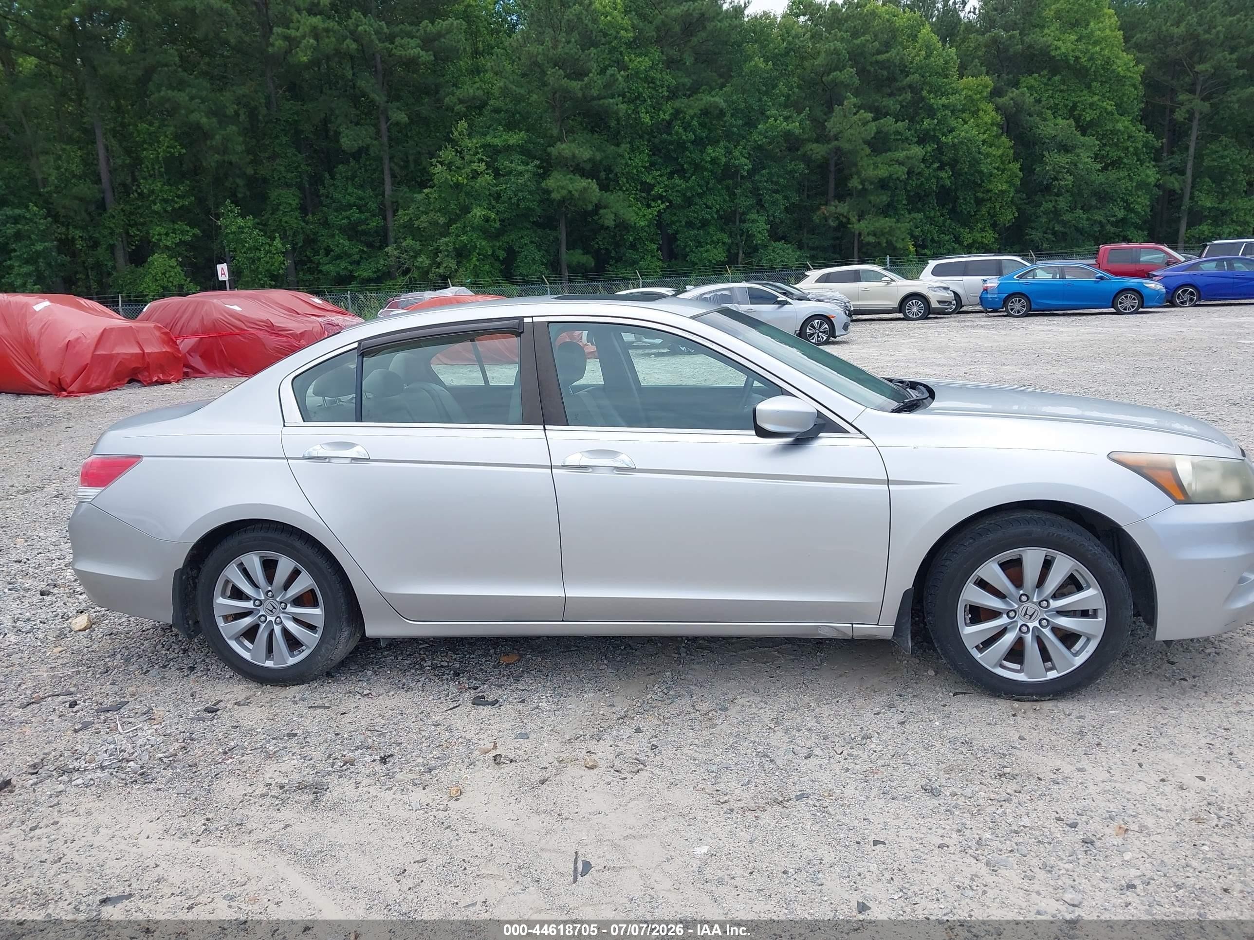 2011 Honda Accord 3.5 Ex-l Silver vin: 1HGCP3F83BA014271