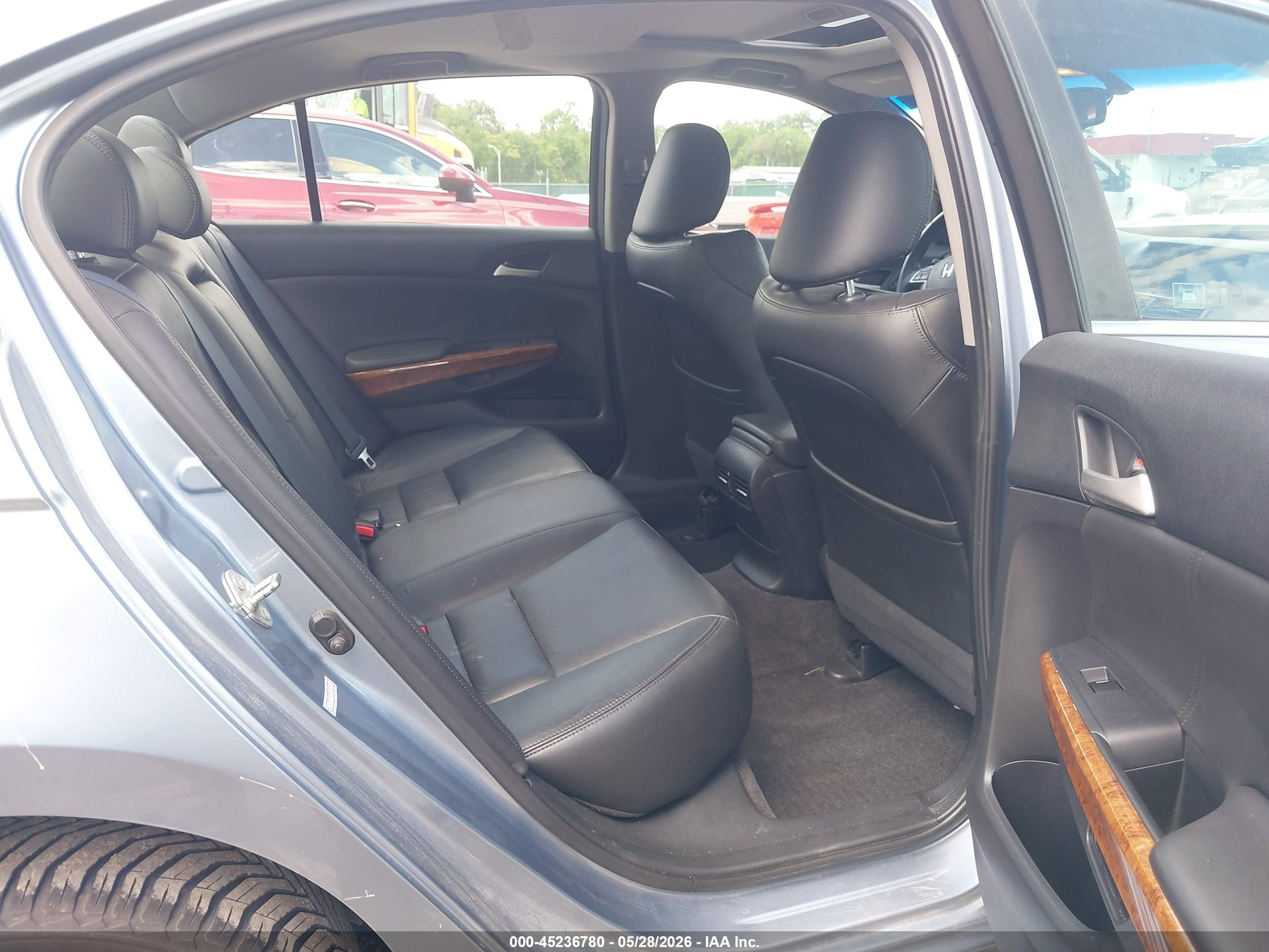 2011 Honda Accord 3.5 Ex-l Light Blue vin: 1HGCP3F83BA014397