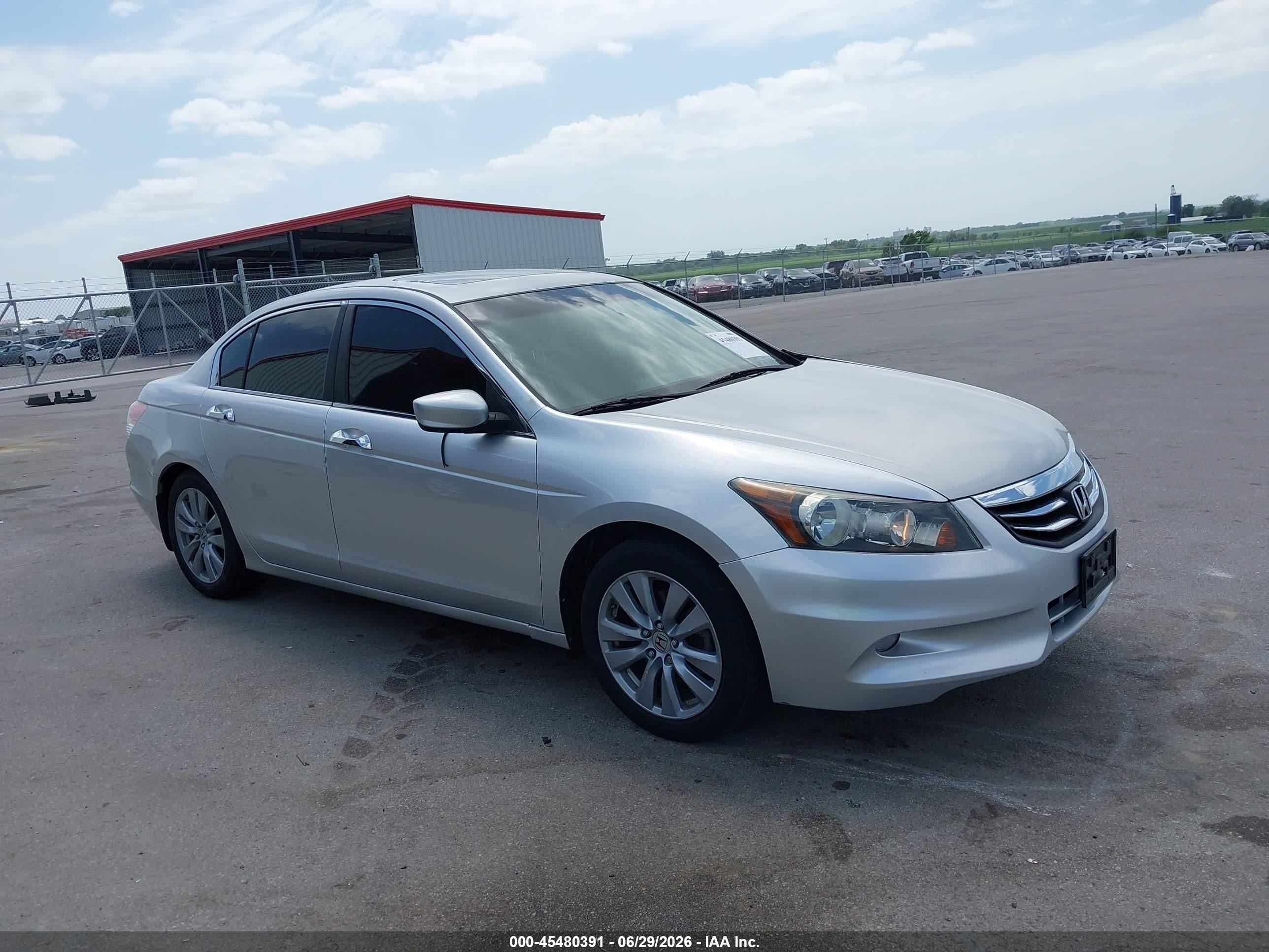 2011 Honda Accord 3.5 Ex-l Silver vin: 1HGCP3F83BA016568