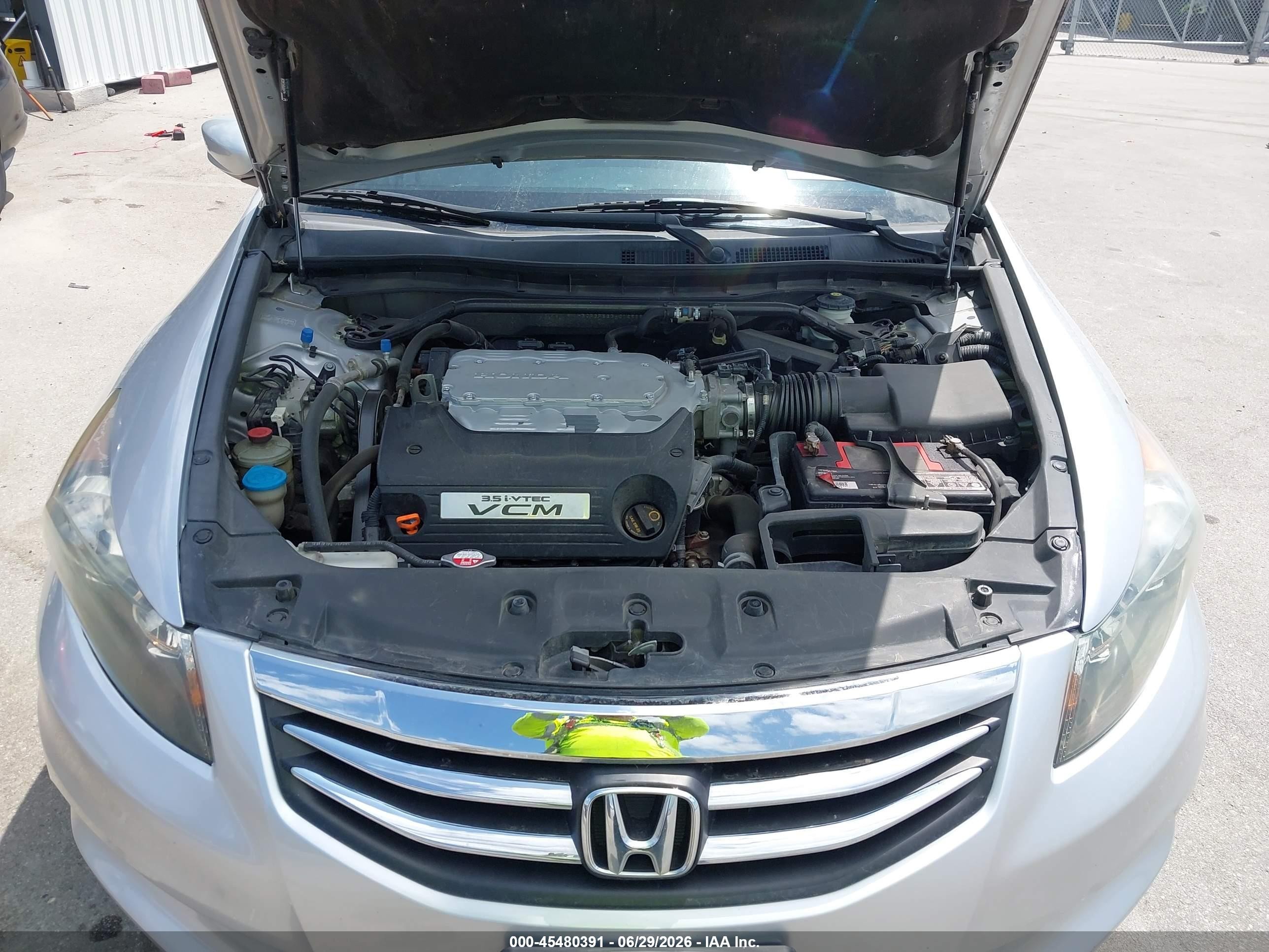 2011 Honda Accord 3.5 Ex-l Silver vin: 1HGCP3F83BA016568