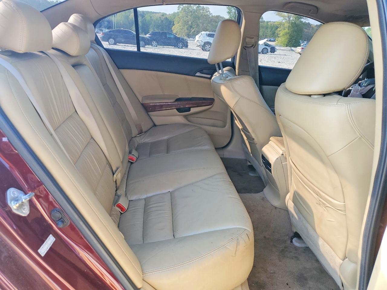 2011 Honda Accord Exl Maroon vin: 1HGCP3F83BA017669