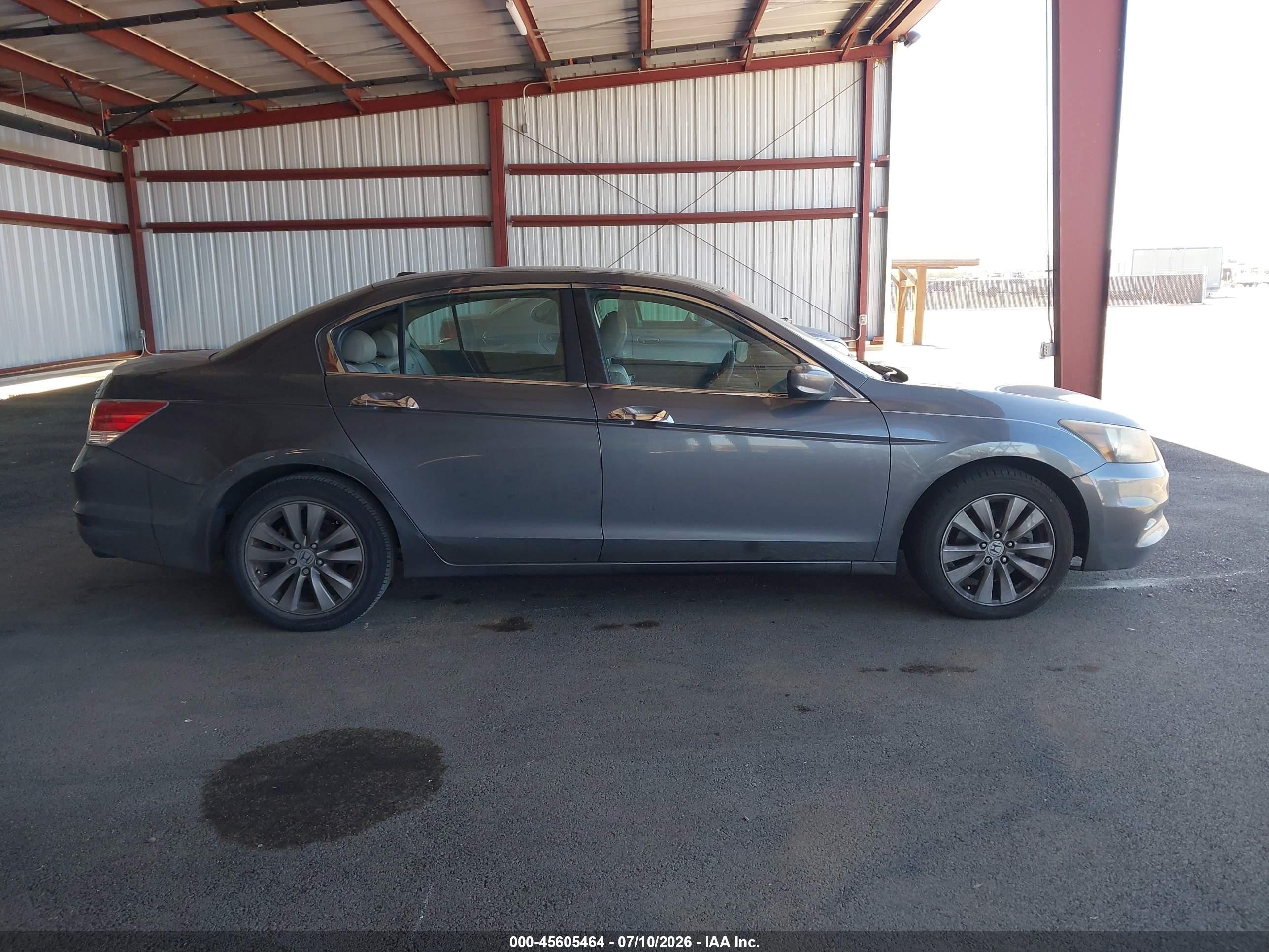 2011 Honda Accord 3.5 Ex-l Gray vin: 1HGCP3F83BA022614