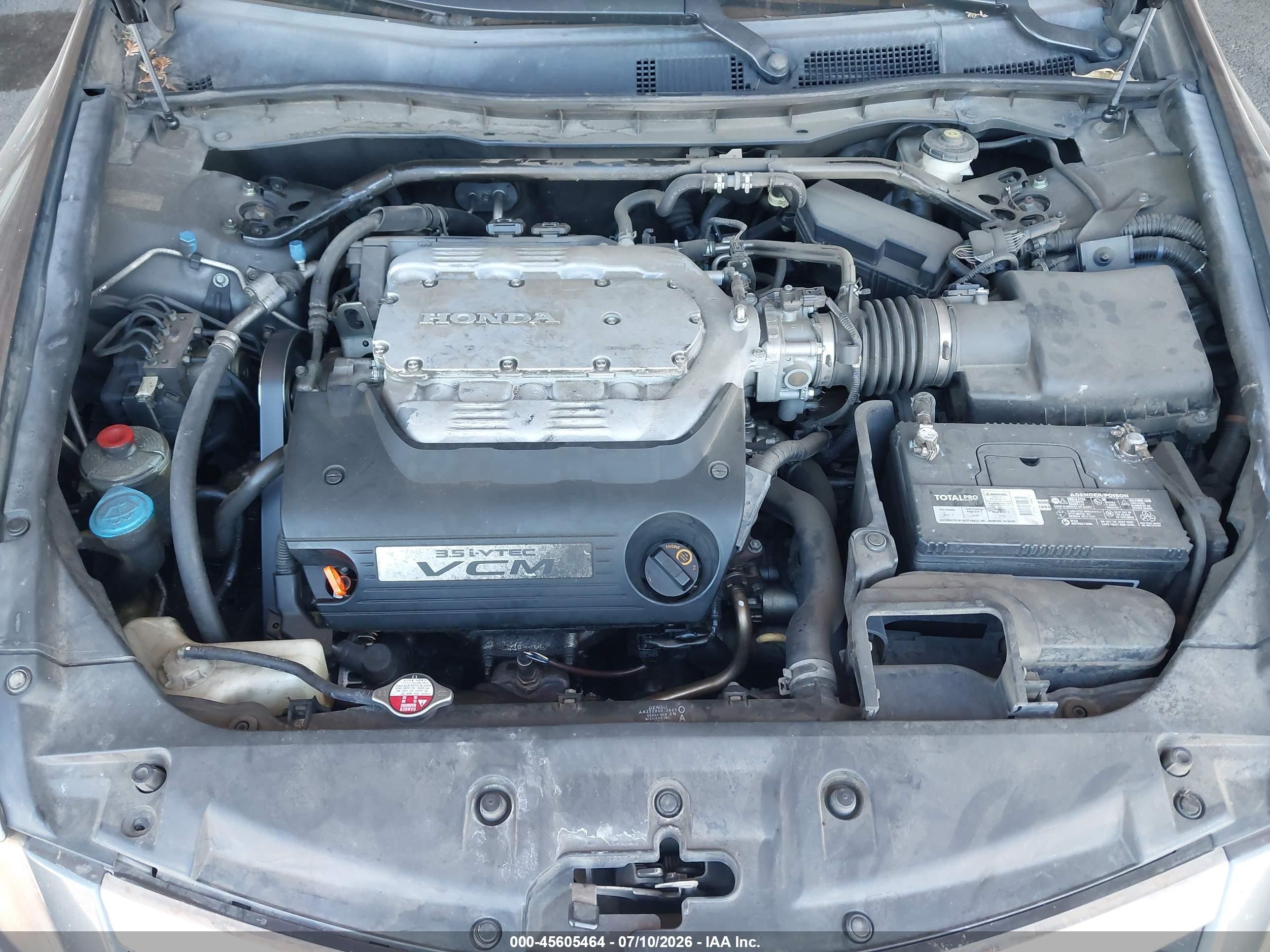 2011 Honda Accord 3.5 Ex-l Gray vin: 1HGCP3F83BA022614