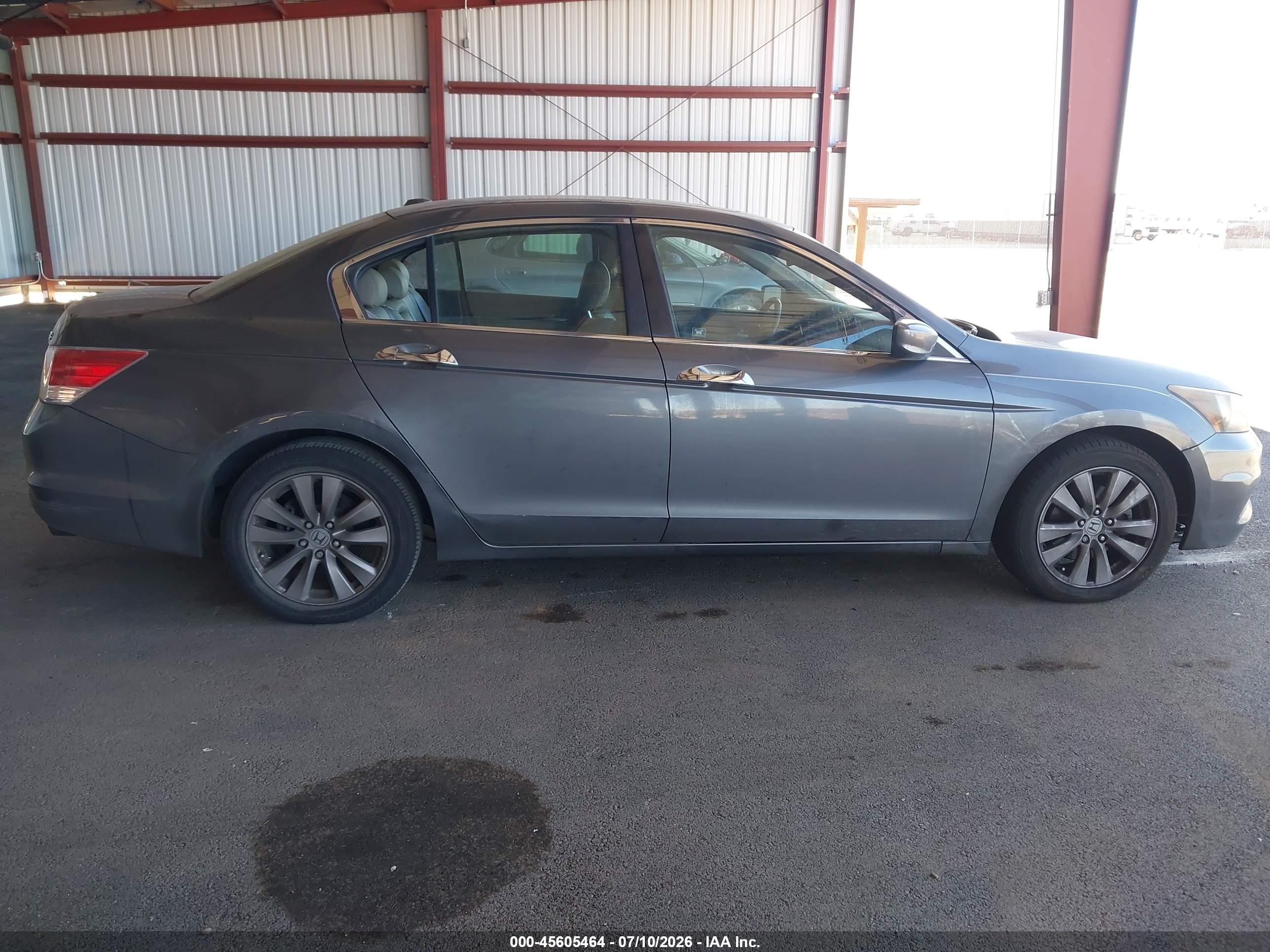 2011 Honda Accord 3.5 Ex-l Gray vin: 1HGCP3F83BA022614