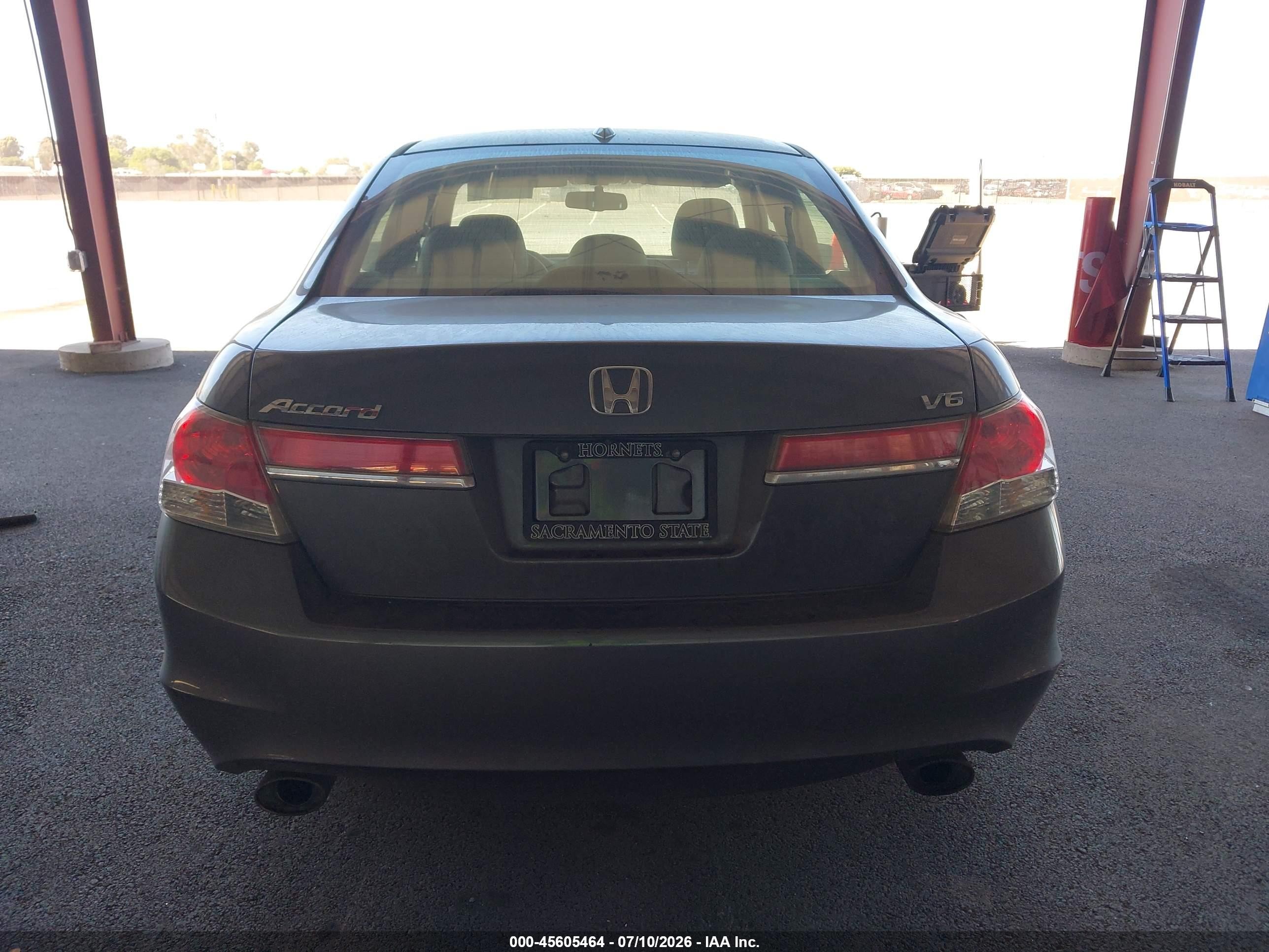 2011 Honda Accord 3.5 Ex-l Gray vin: 1HGCP3F83BA022614