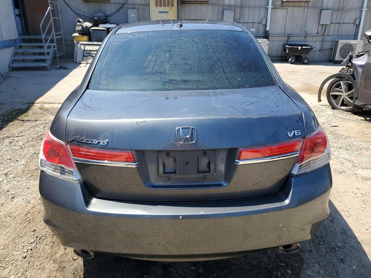 2011 Honda Accord Exl Gray vin: 1HGCP3F83BA024928