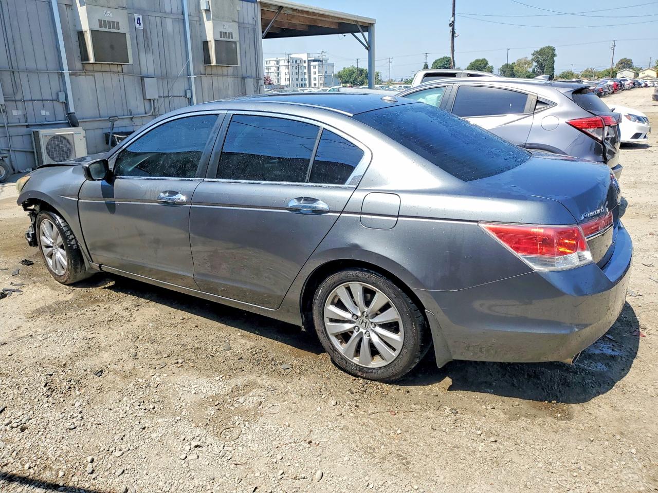 2011 Honda Accord Exl Gray vin: 1HGCP3F83BA024928