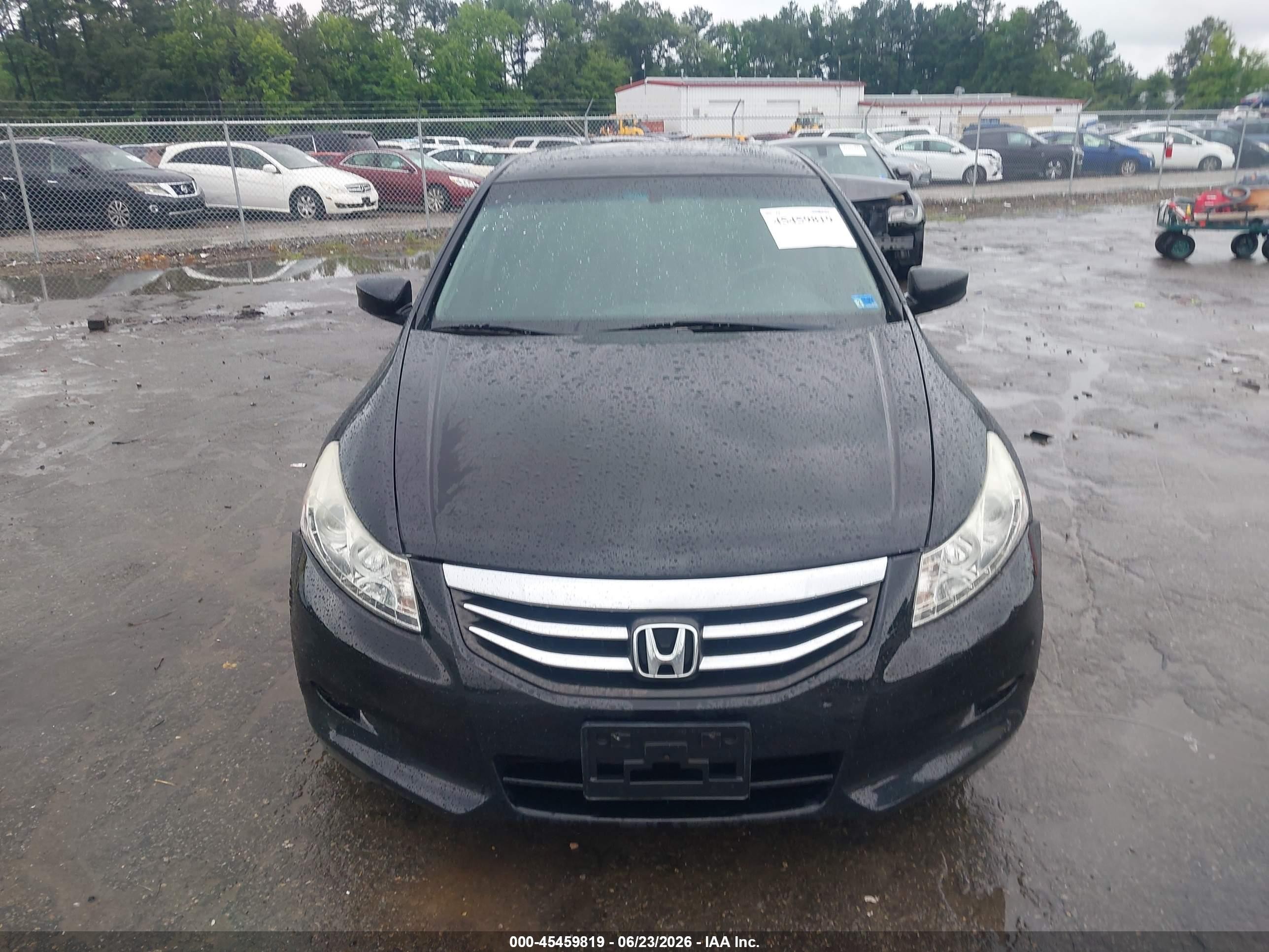2011 Honda Accord 3.5 Ex-l Black vin: 1HGCP3F83BA026243
