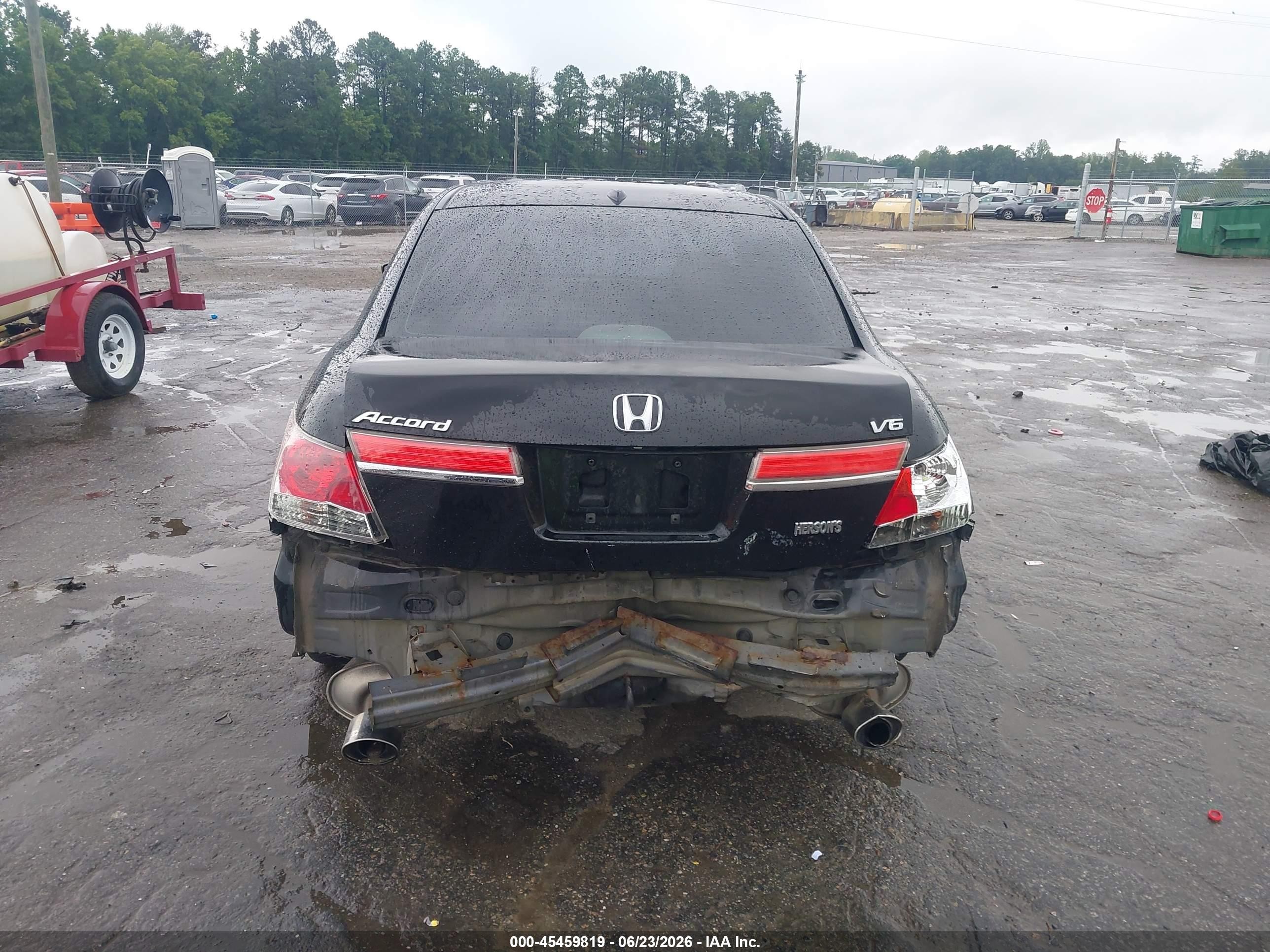 2011 Honda Accord 3.5 Ex-l Black vin: 1HGCP3F83BA026243