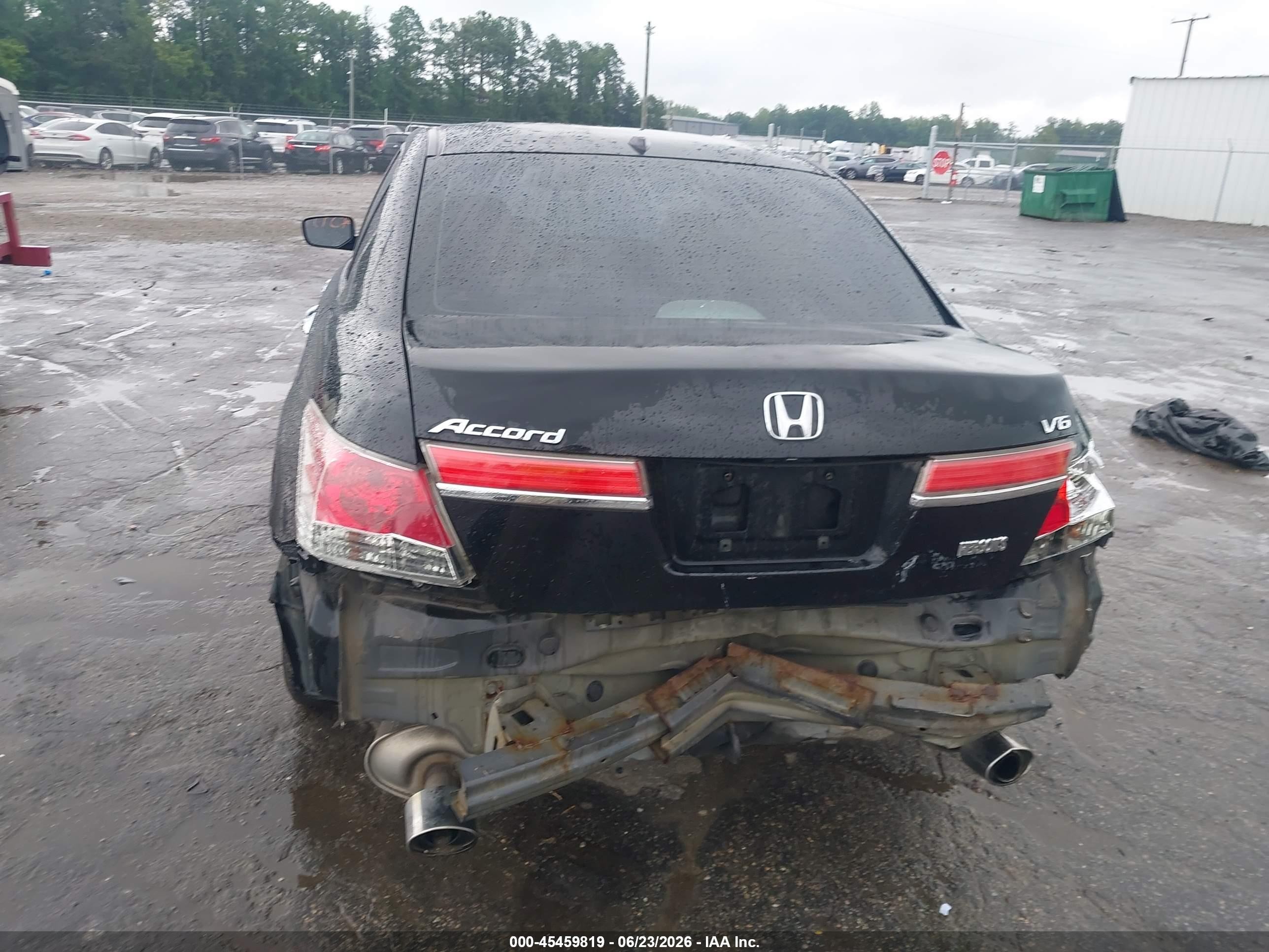 2011 Honda Accord 3.5 Ex-l Black vin: 1HGCP3F83BA026243