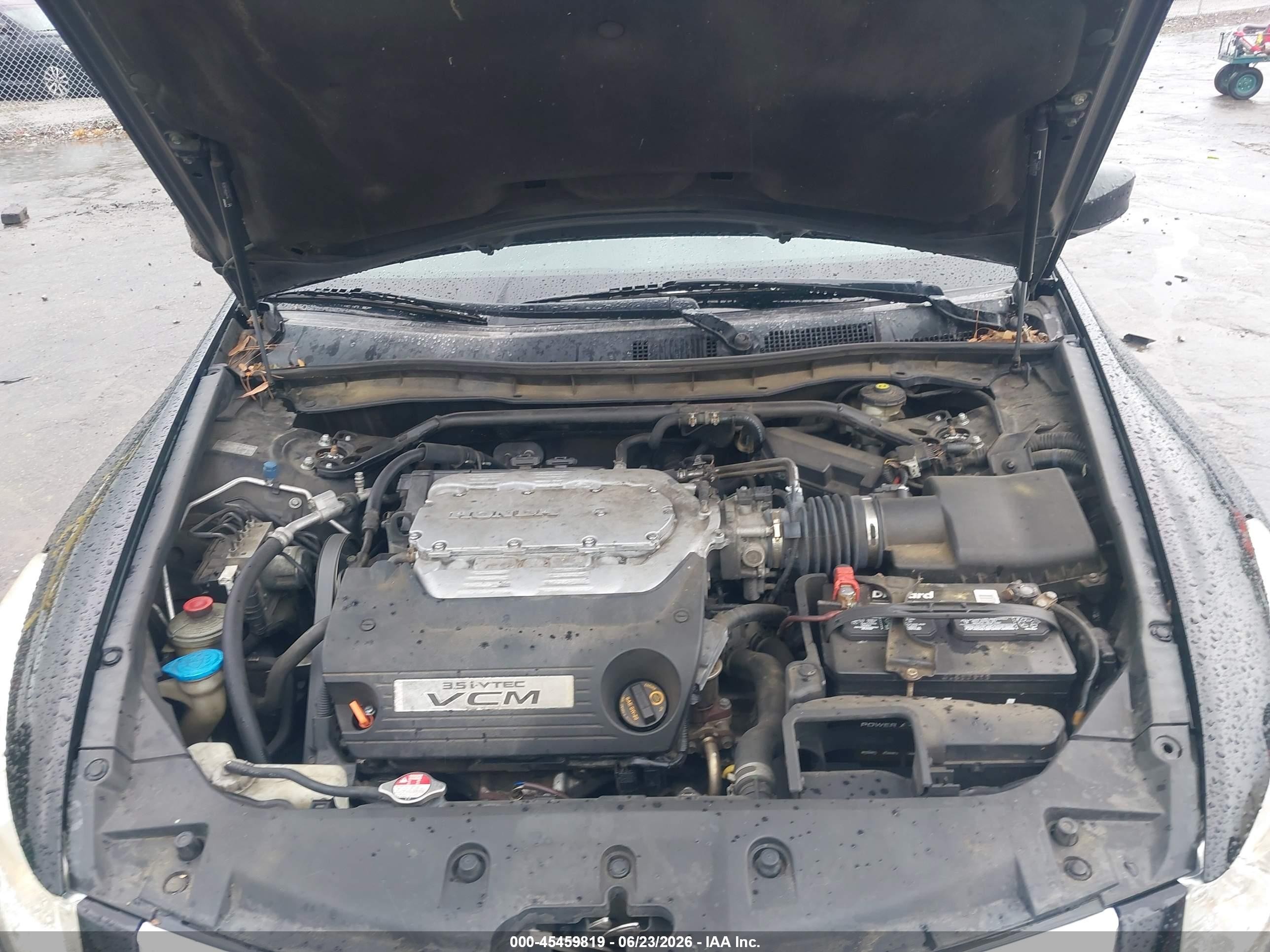 2011 Honda Accord 3.5 Ex-l Black vin: 1HGCP3F83BA026243