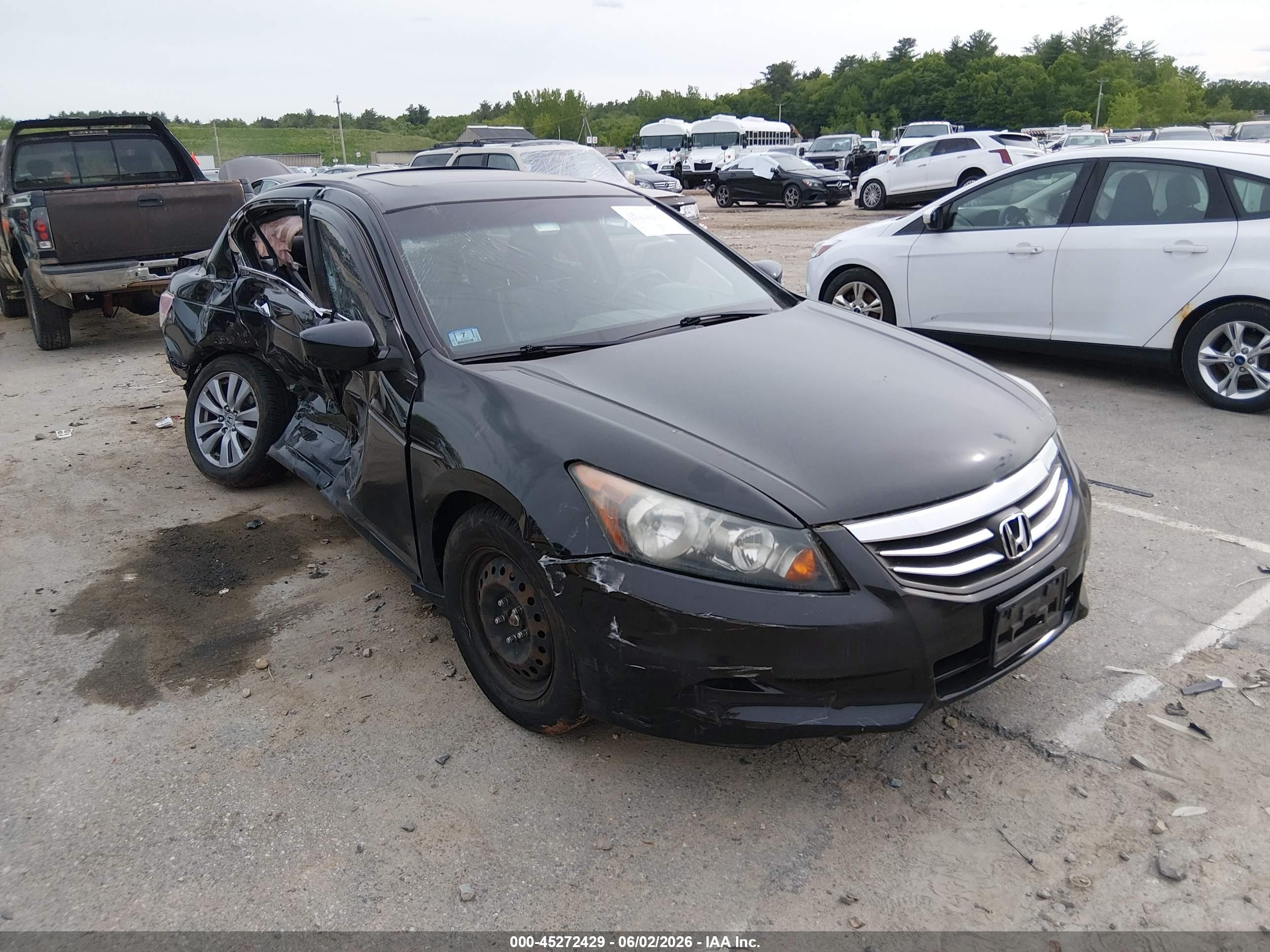 2011 Honda Accord 3.5 Ex-l Black vin: 1HGCP3F83BA030843