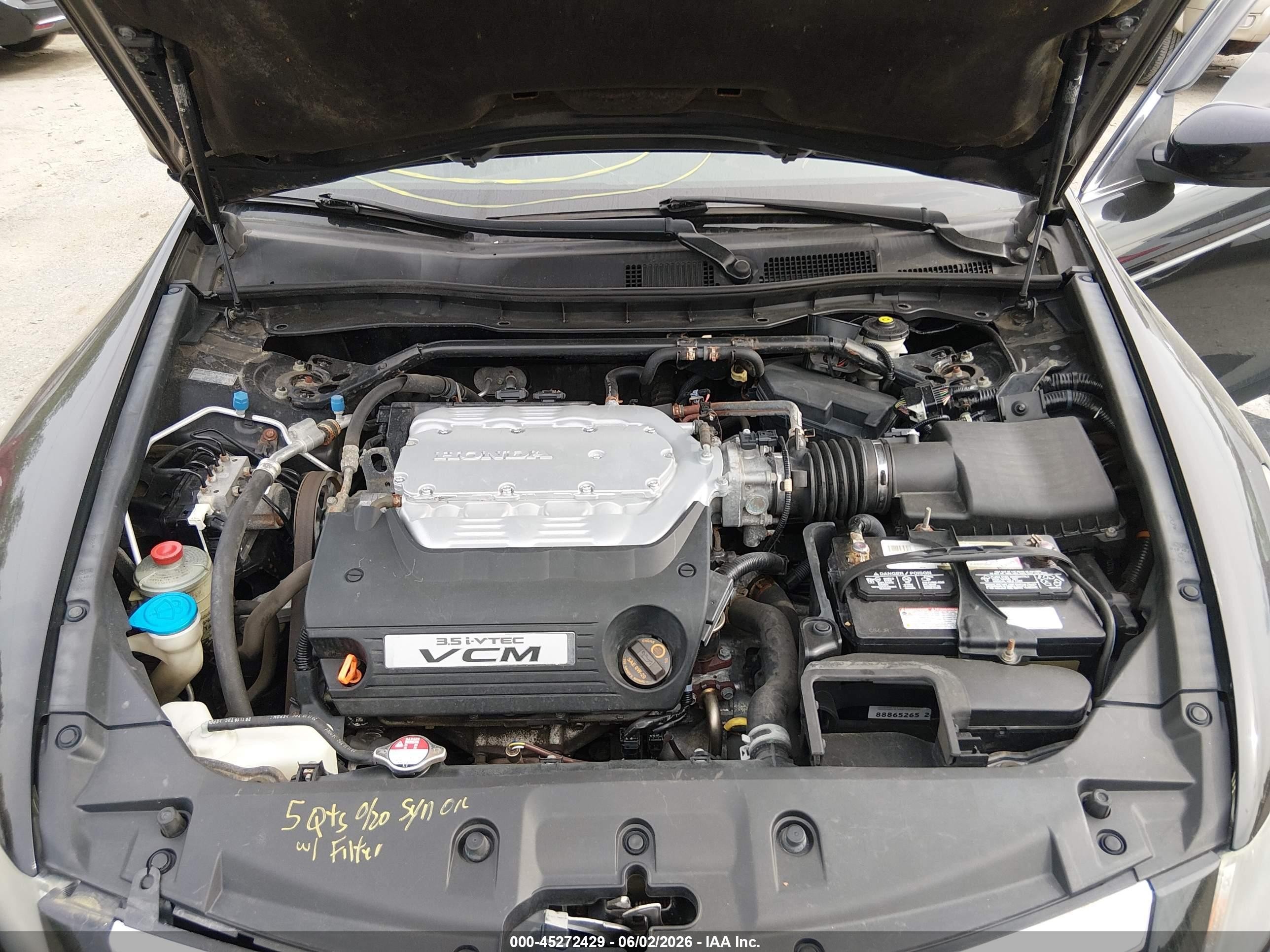 2011 Honda Accord 3.5 Ex-l Black vin: 1HGCP3F83BA030843