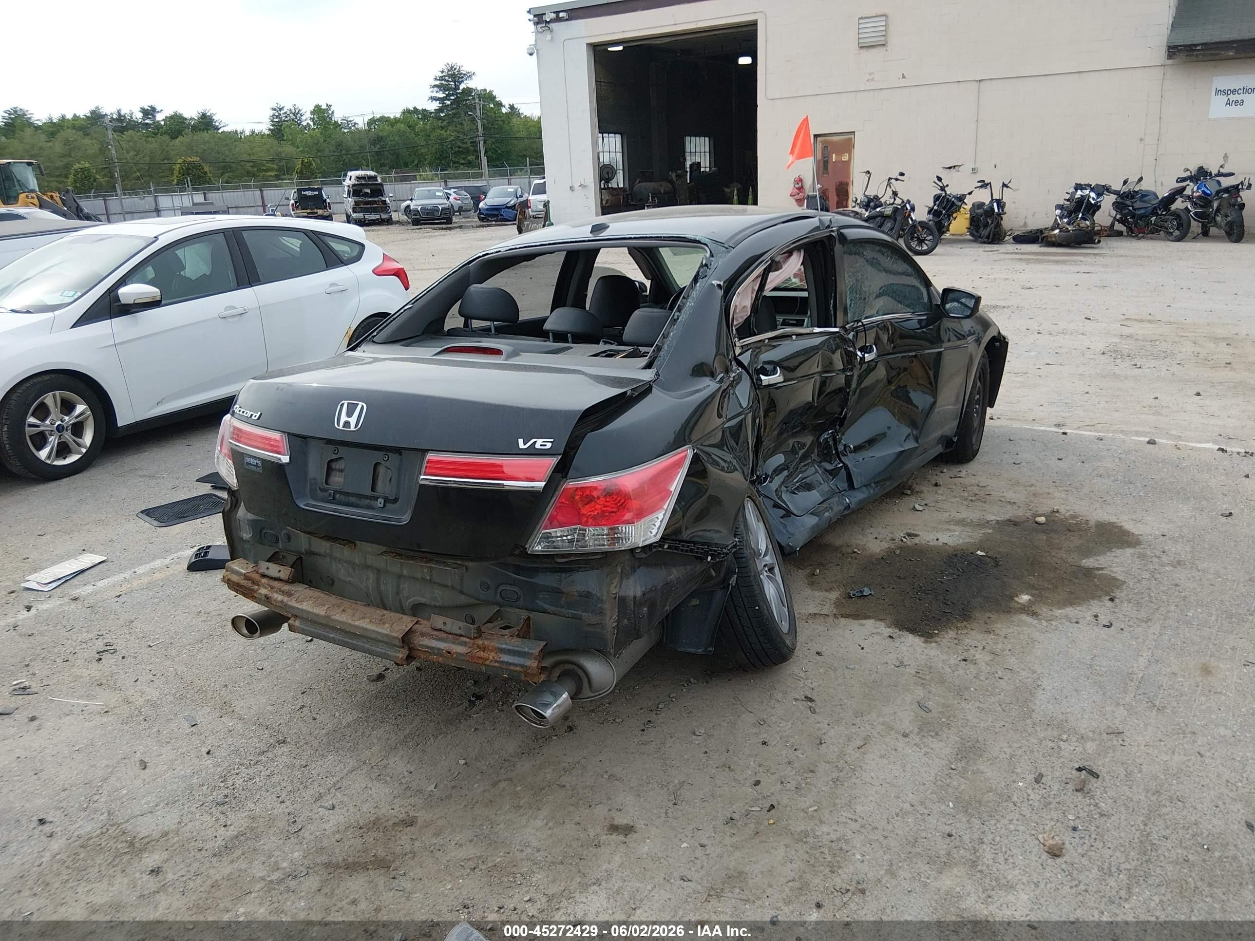 2011 Honda Accord 3.5 Ex-l Black vin: 1HGCP3F83BA030843