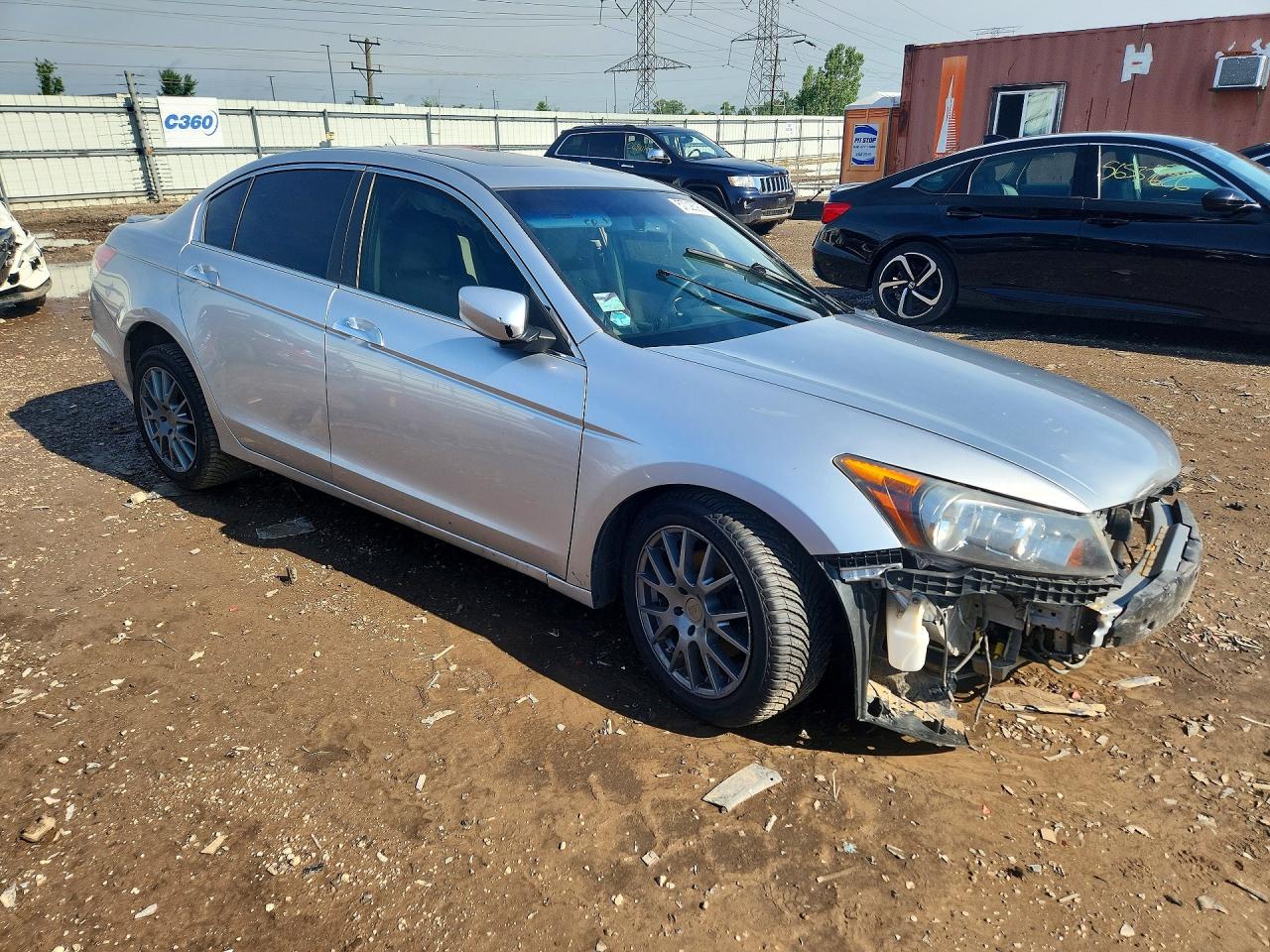 2011 Honda Accord Exl Silver vin: 1HGCP3F83BA032673