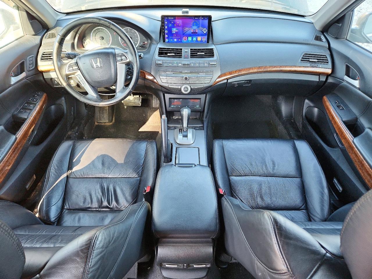 2012 Honda Accord Exl Черный vin: 1HGCP3F83CA001974