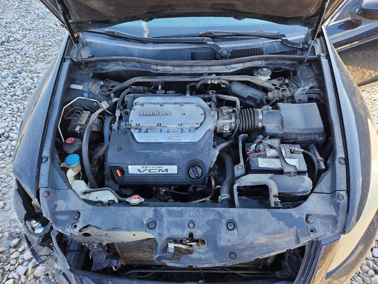2012 Honda Accord Exl Черный vin: 1HGCP3F83CA001974