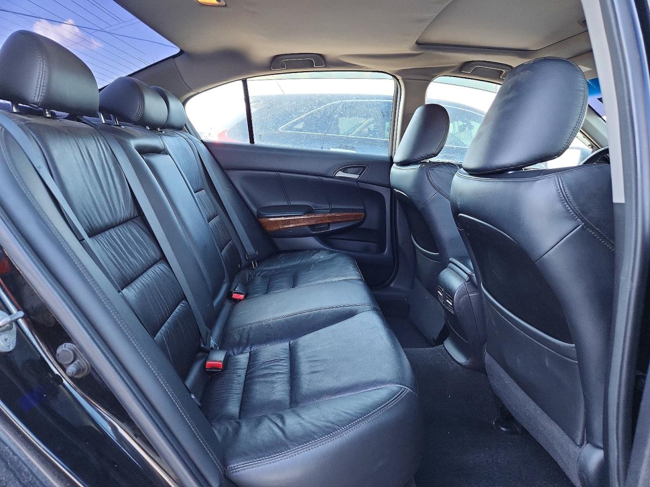 2012 Honda Accord Exl Черный vin: 1HGCP3F83CA001974