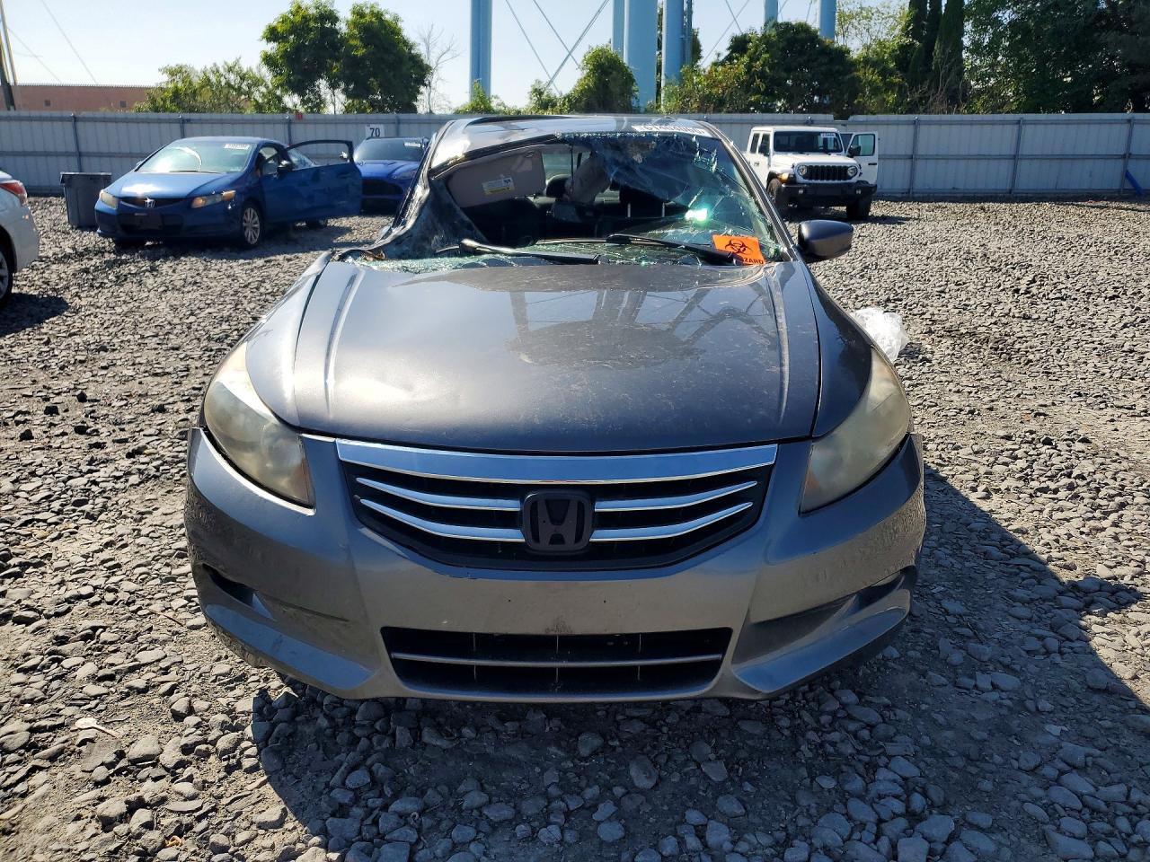 2012 Honda Accord Exl Gray vin: 1HGCP3F83CA005992