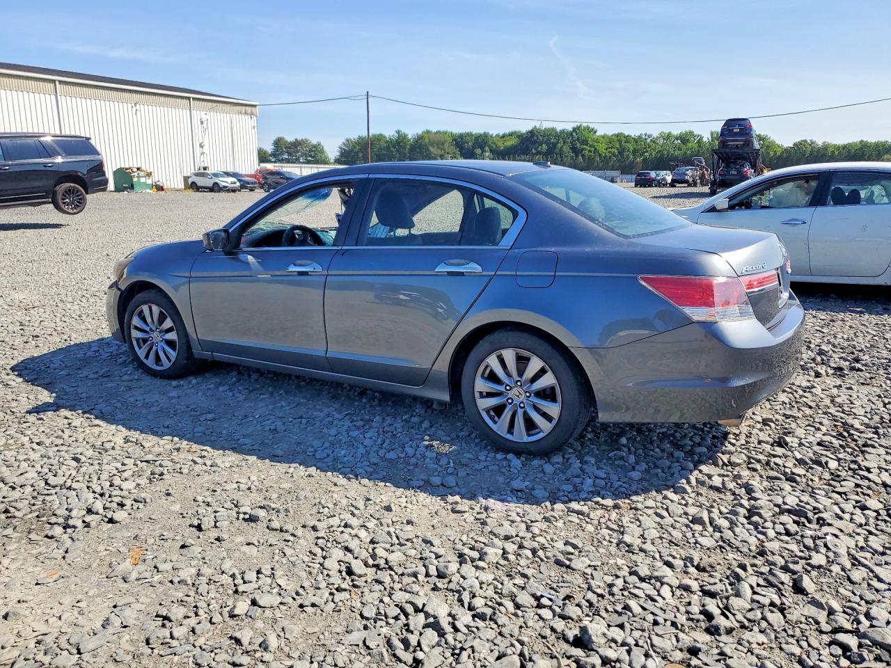 2012 Honda Accord Exl Gray vin: 1HGCP3F83CA005992