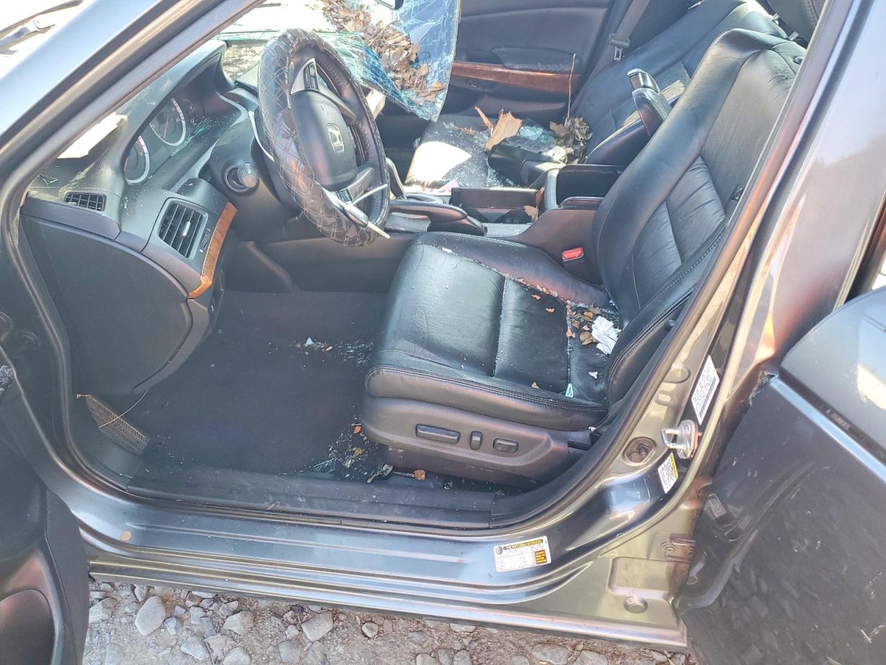 2012 Honda Accord Exl Gray vin: 1HGCP3F83CA005992