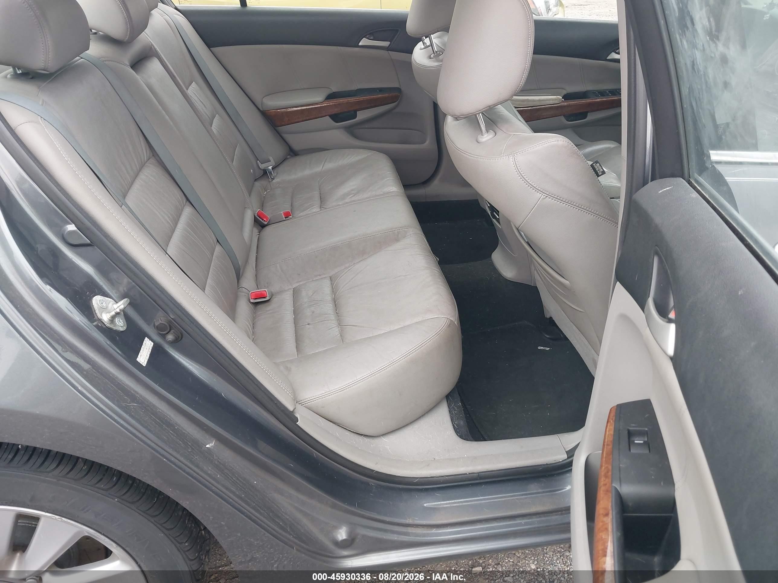 2012 Honda Accord 3.5 Ex-l Gray vin: 1HGCP3F83CA009346