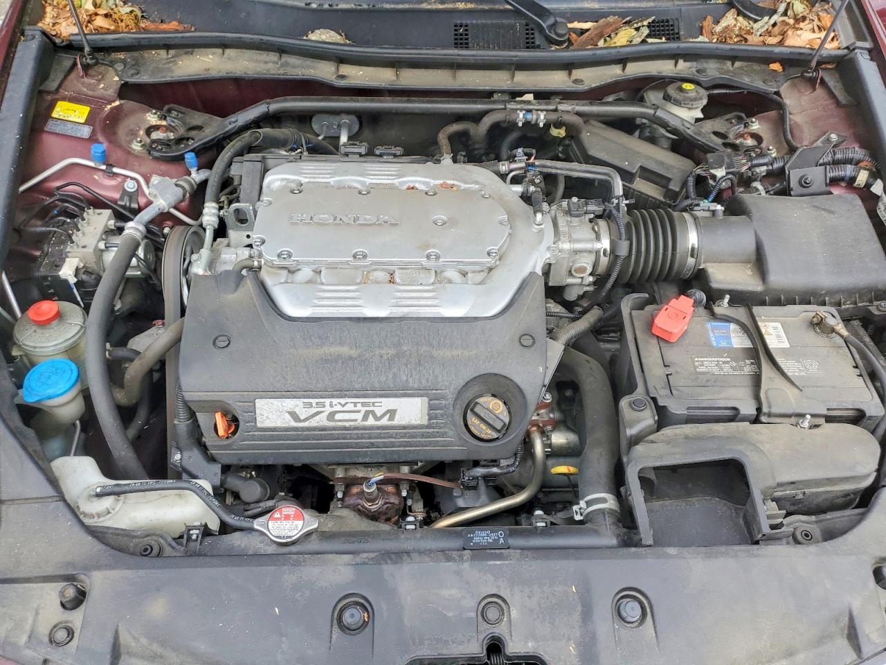 2012 Honda Accord Exl Maroon vin: 1HGCP3F83CA013784