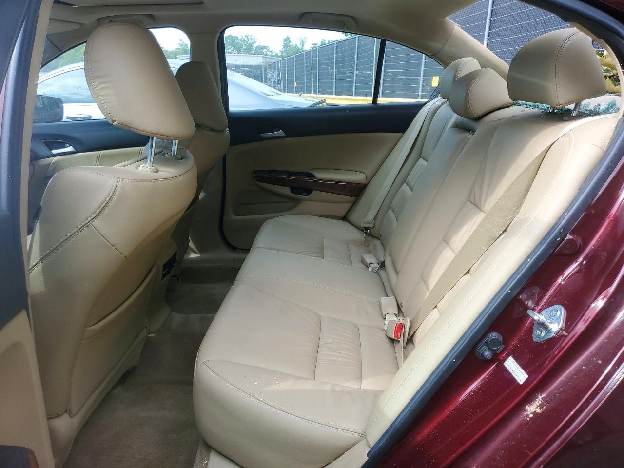 2012 Honda Accord Exl Maroon vin: 1HGCP3F83CA013784