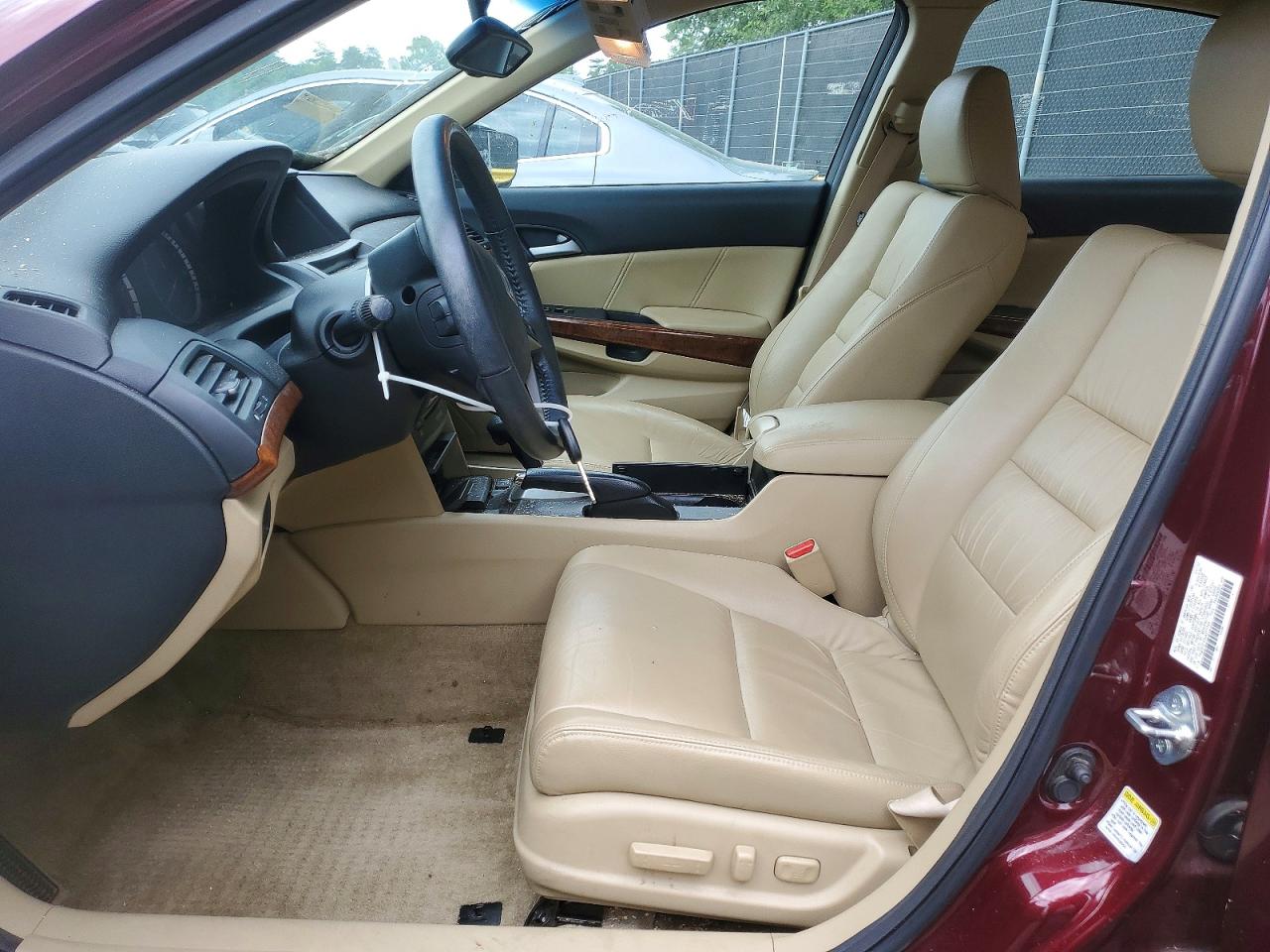2012 Honda Accord Exl Maroon vin: 1HGCP3F83CA013784