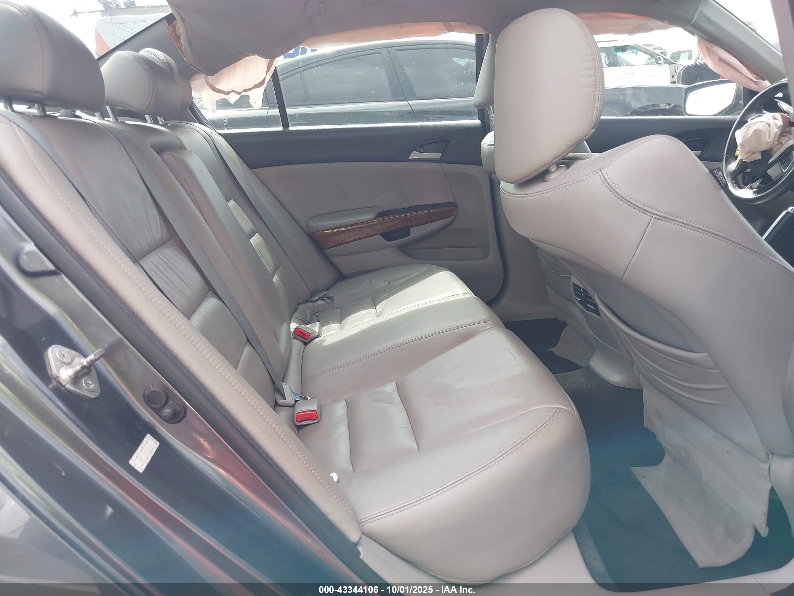 2012 Honda Accord 3.5 Ex-l Gray vin: 1HGCP3F83CA018001
