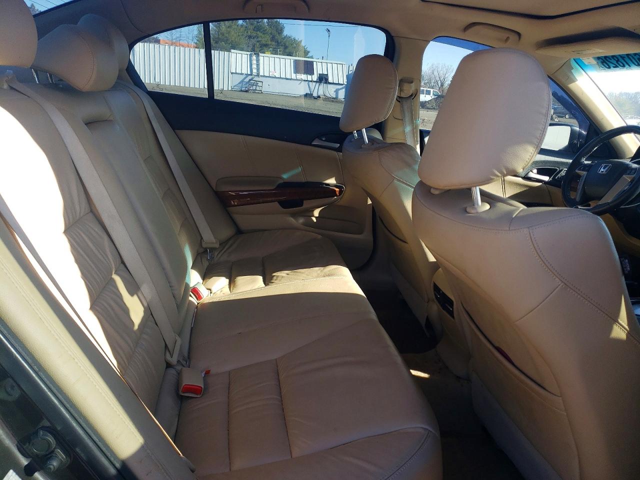 2012 Honda Accord Exl Brown vin: 1HGCP3F83CA018080