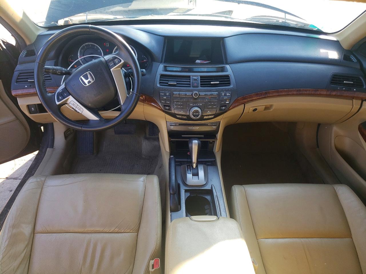 2012 Honda Accord Exl Brown vin: 1HGCP3F83CA018080