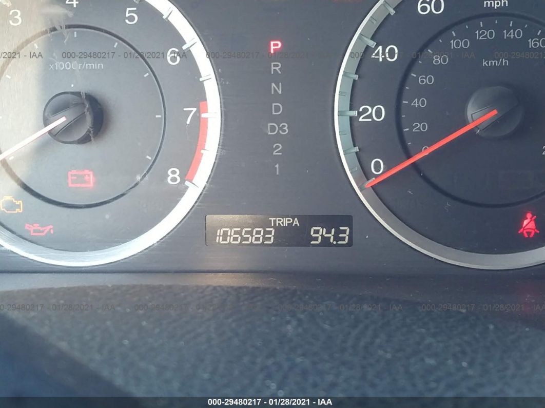 2012 Honda Accord Sdn Ex-l Blue vin: 1HGCP3F83CA020167