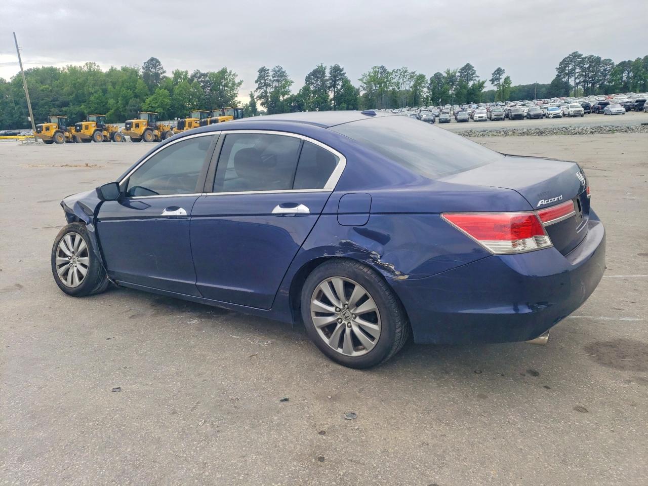 2012 Honda Accord Exl Синий vin: 1HGCP3F83CA020167