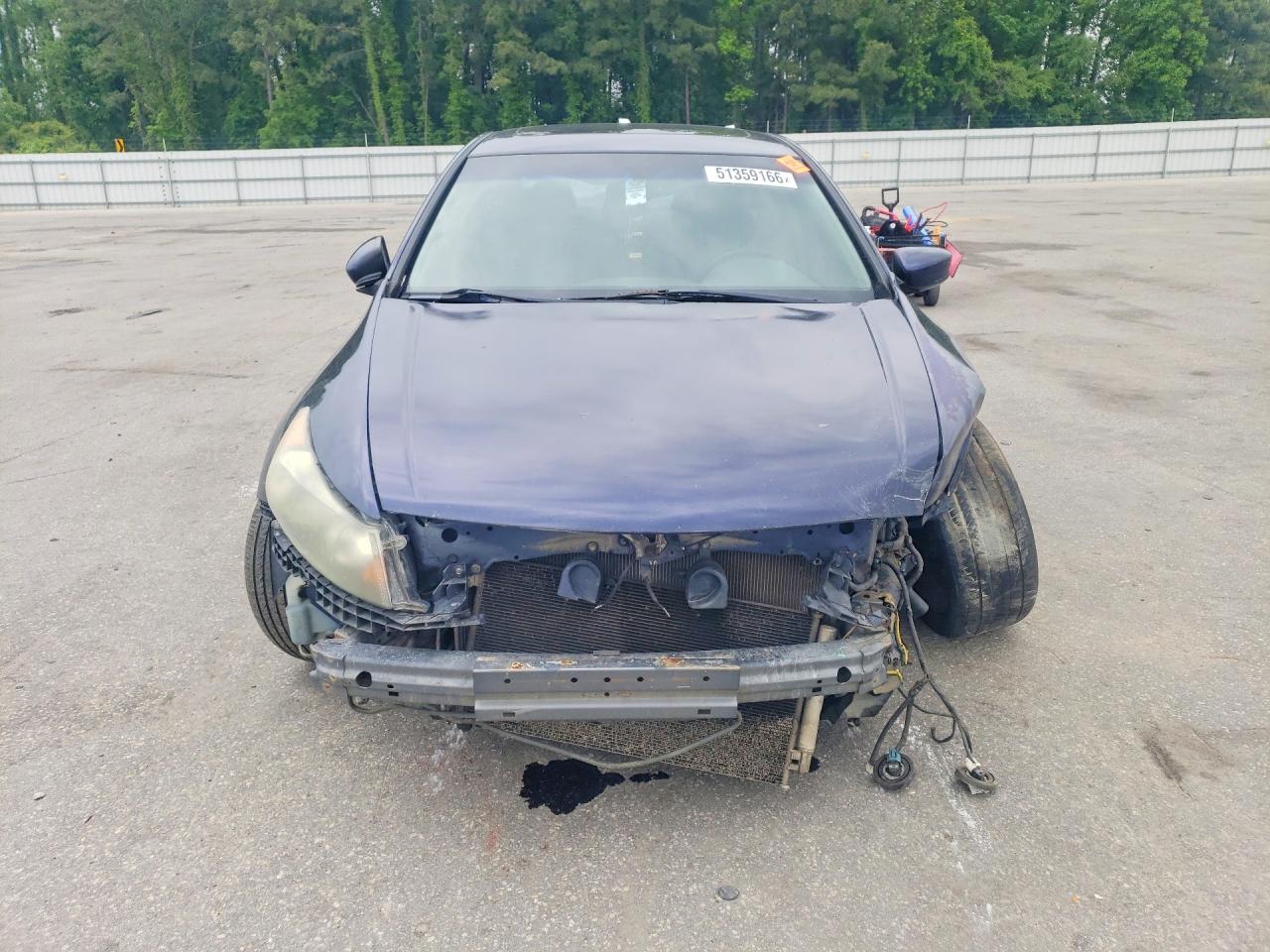 2012 Honda Accord Exl Синий vin: 1HGCP3F83CA020167