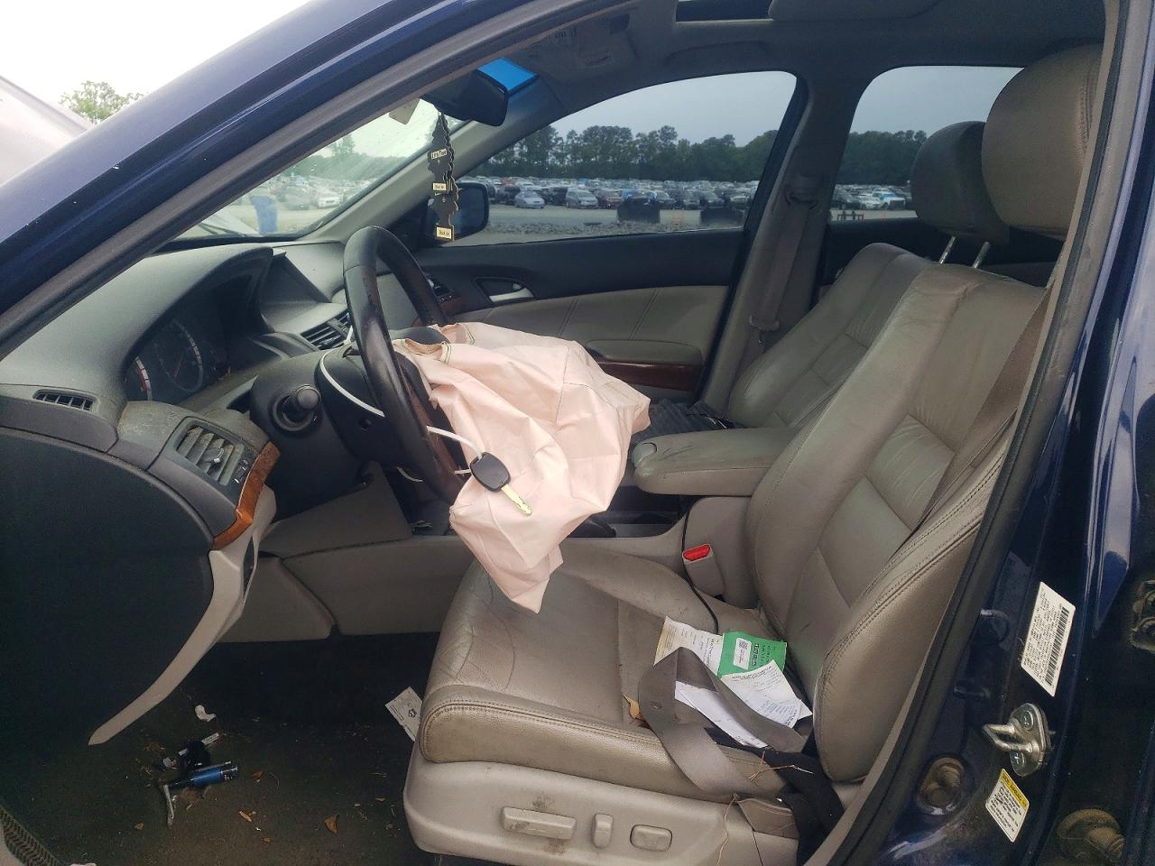 2012 Honda Accord Exl Синий vin: 1HGCP3F83CA020167