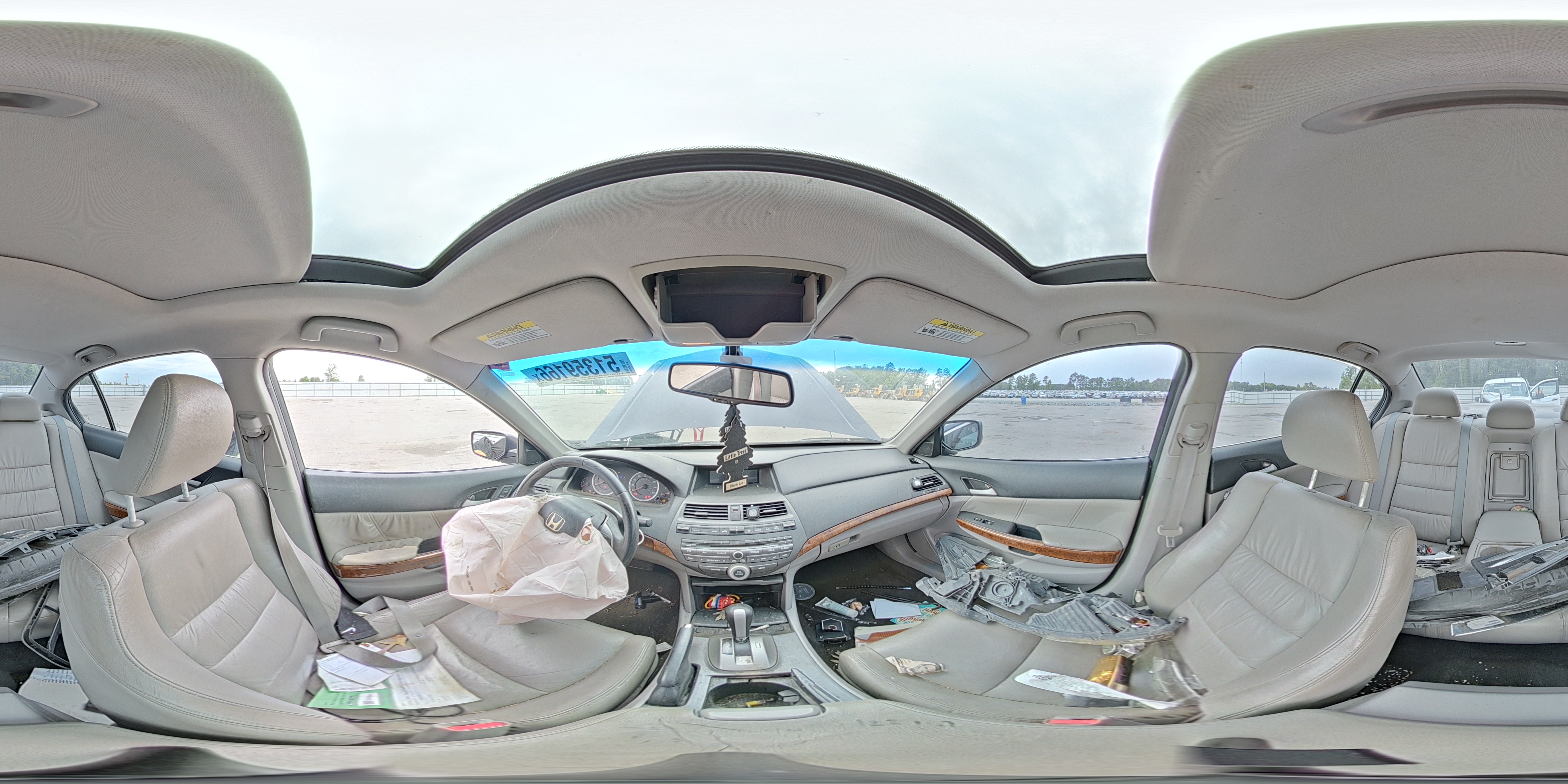 2012 Honda Accord Exl Синий vin: 1HGCP3F83CA020167
