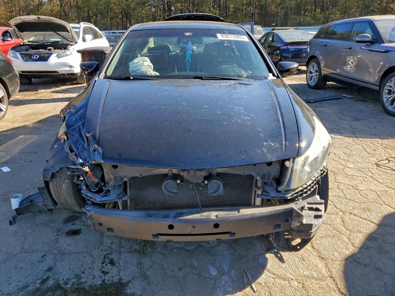 2012 Honda Accord Exl Black vin: 1HGCP3F83CA025529