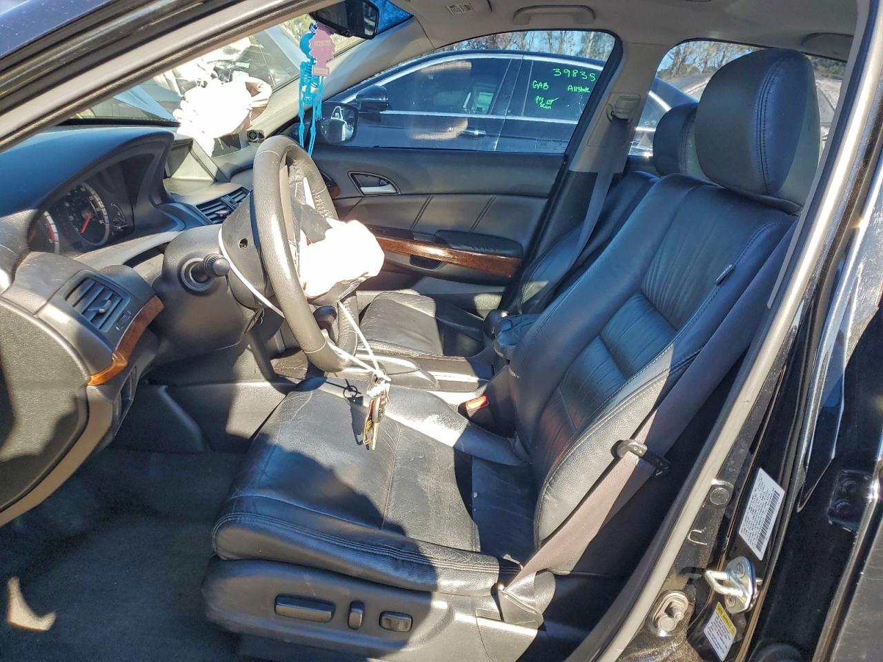 2012 Honda Accord Exl Black vin: 1HGCP3F83CA025529