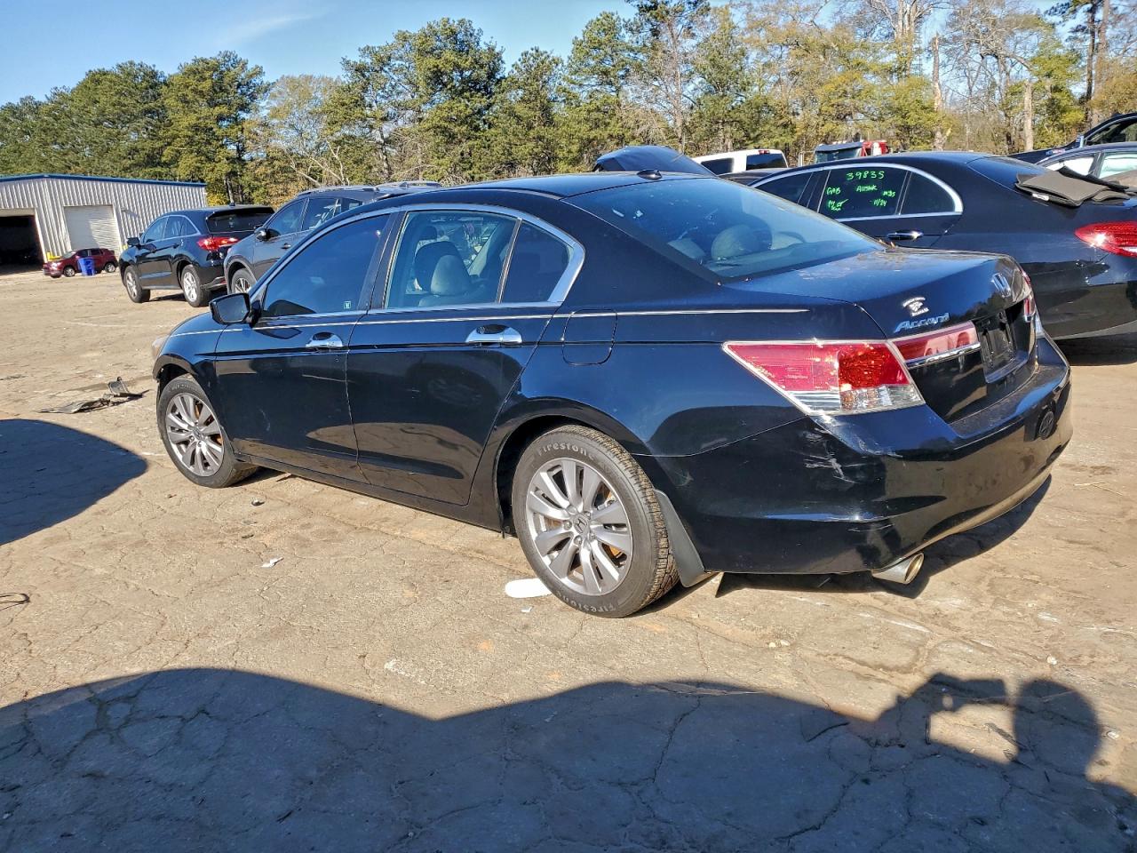 2012 Honda Accord Exl Black vin: 1HGCP3F83CA025529