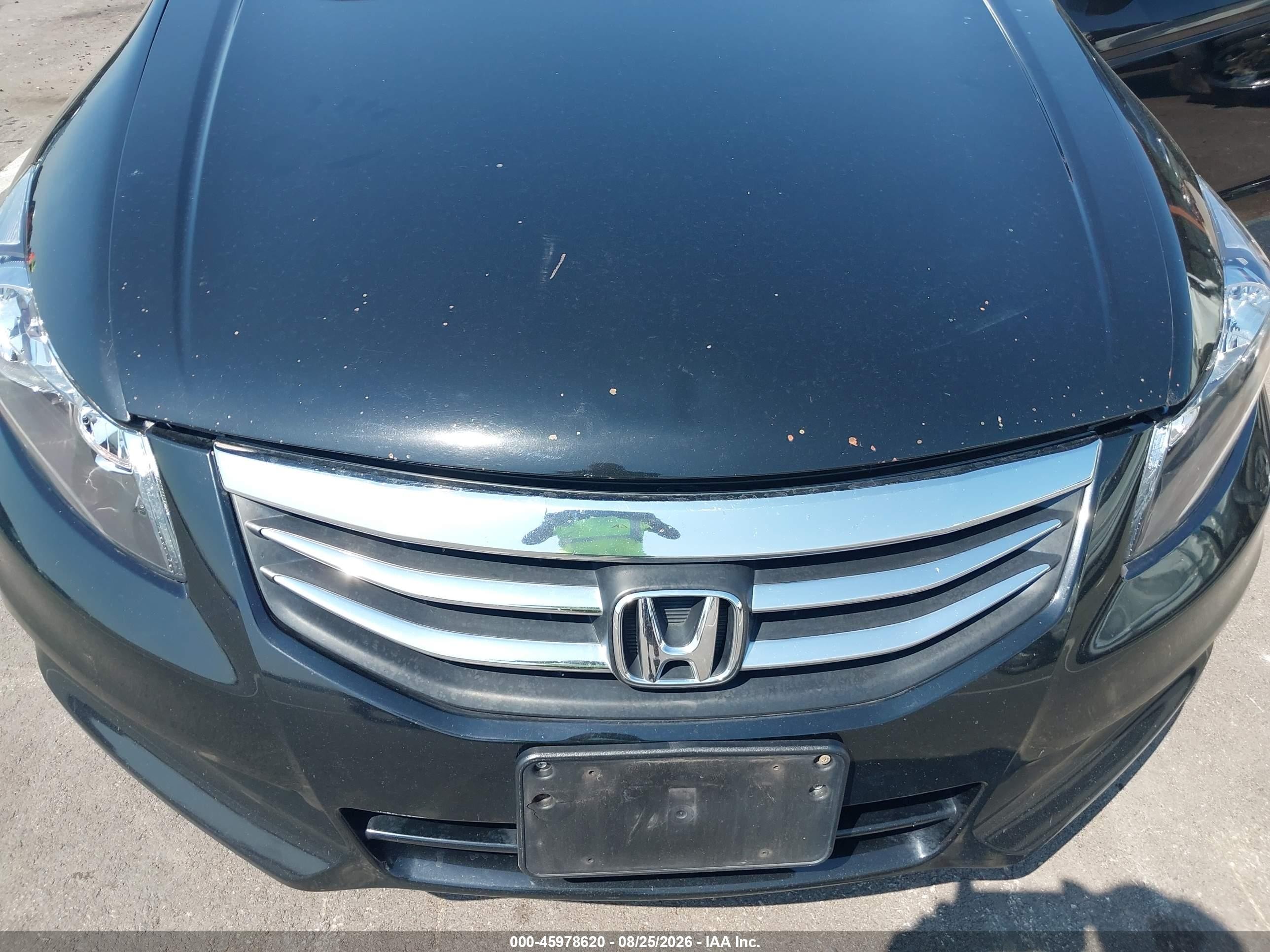 2012 Honda Accord 3.5 Ex-l Black vin: 1HGCP3F83CA025725
