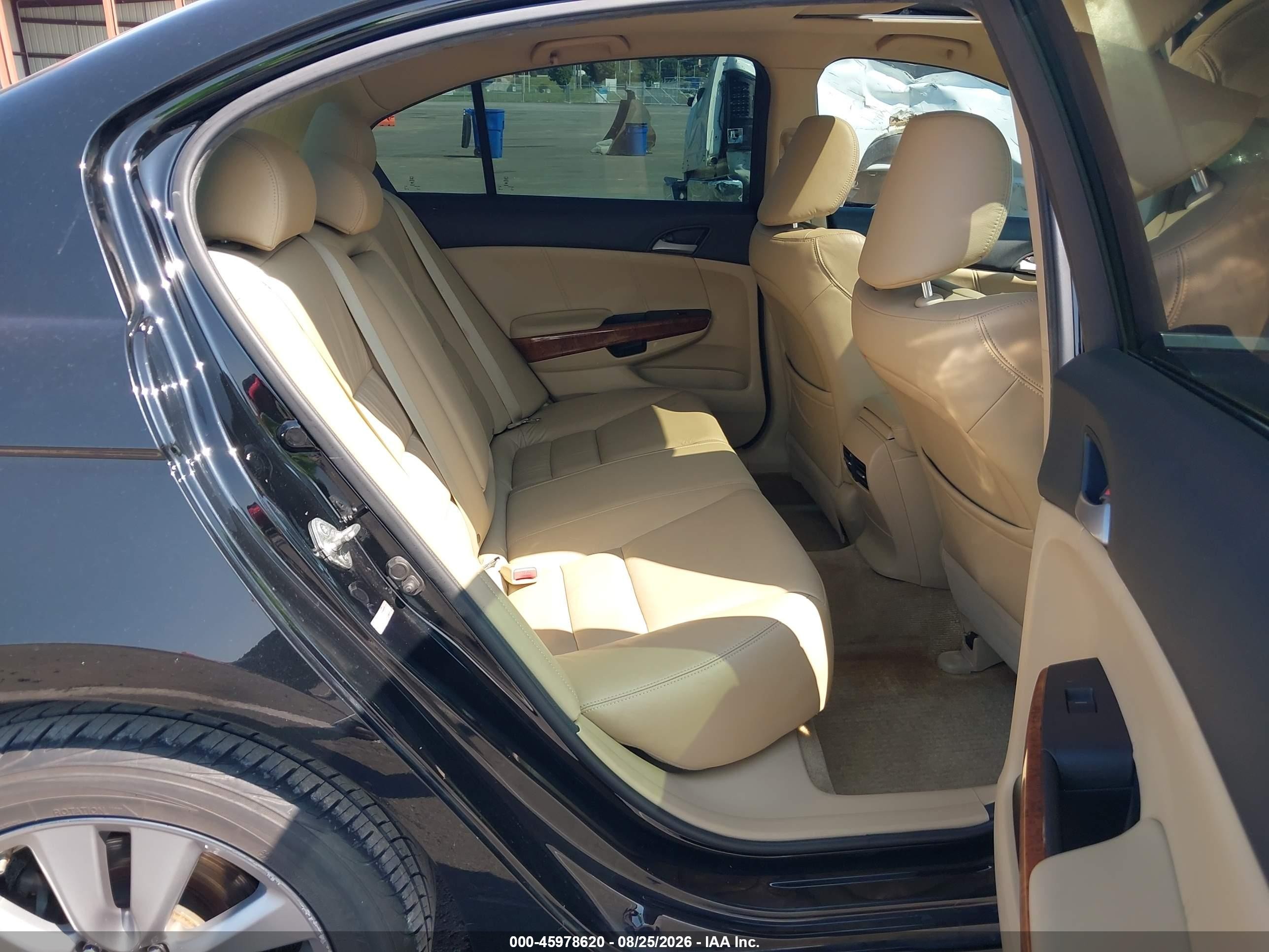 2012 Honda Accord 3.5 Ex-l Black vin: 1HGCP3F83CA025725