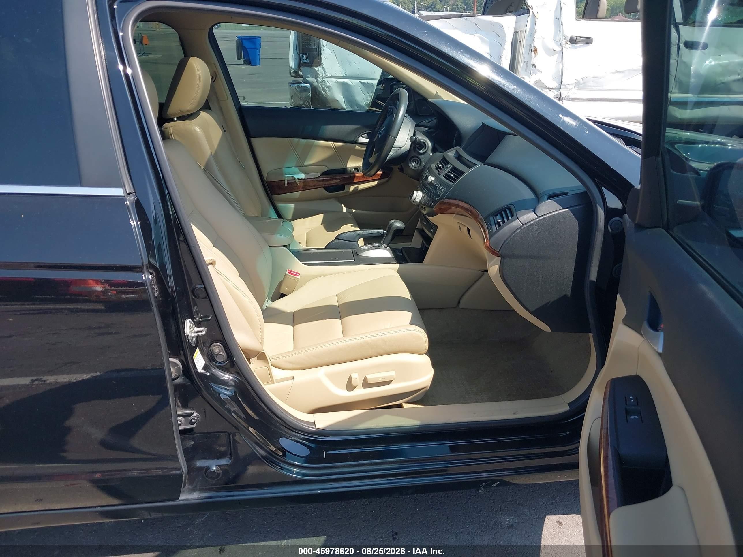 2012 Honda Accord 3.5 Ex-l Black vin: 1HGCP3F83CA025725