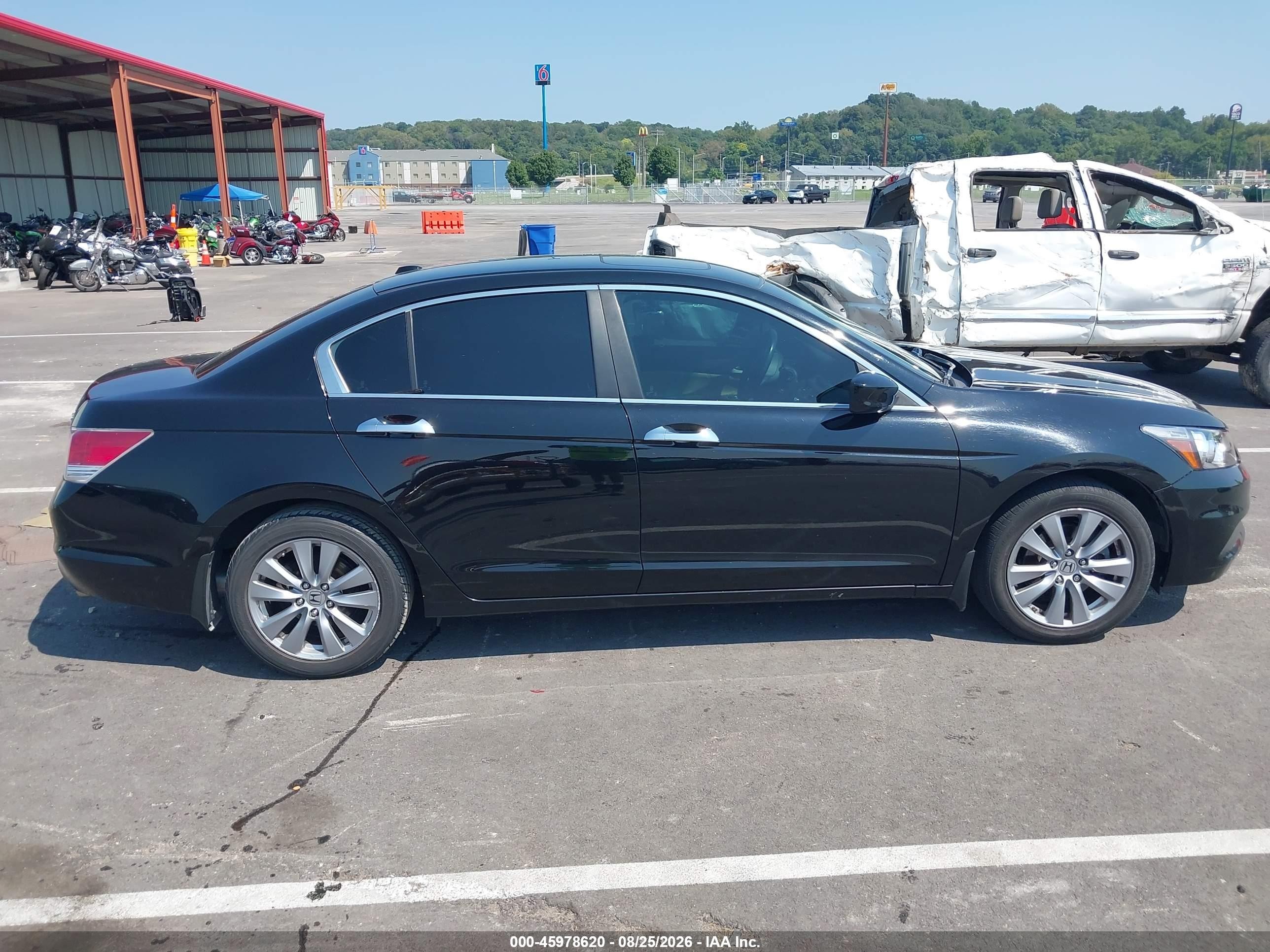 2012 Honda Accord 3.5 Ex-l Black vin: 1HGCP3F83CA025725