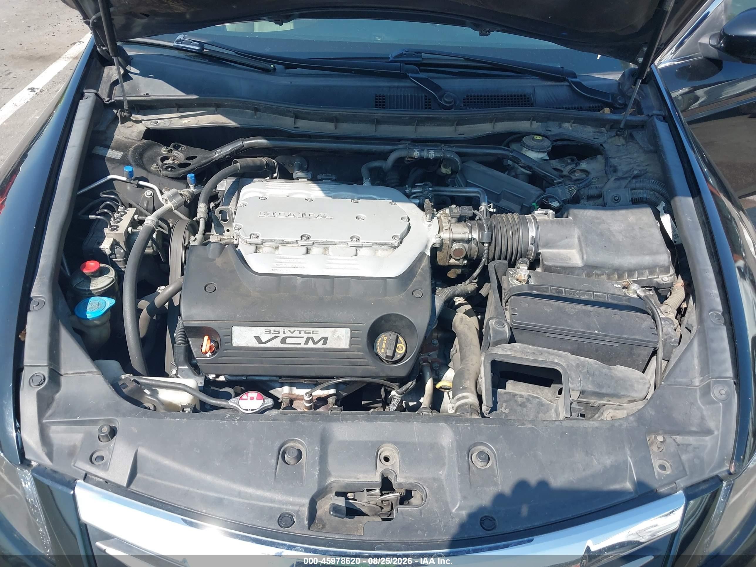 2012 Honda Accord 3.5 Ex-l Black vin: 1HGCP3F83CA025725